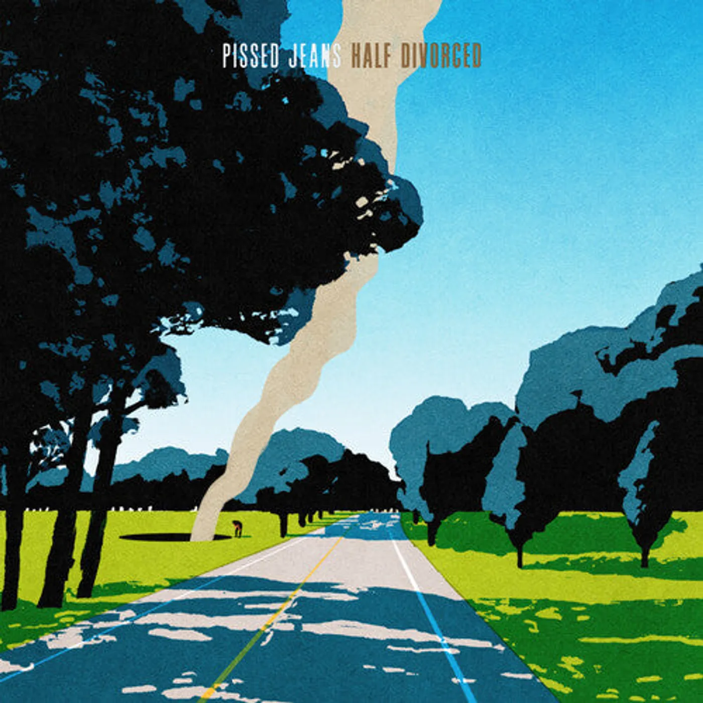 Pissed Jeans LP Vinyl - Half Divorced - Spotify Green (Colv) (Grn)