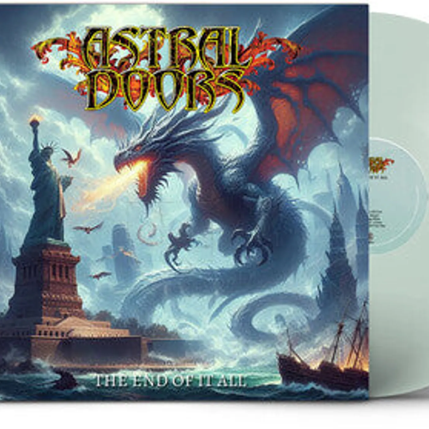 Astral Doors LP Vinyl - End Of It All (Colv) (Ltd)