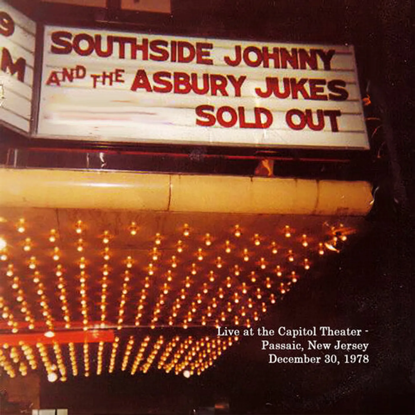 Southside Johnny And The Asbury Jukes LP Vinyl - Live At The Capitol Theater - Yellow (Colv) (Gate)