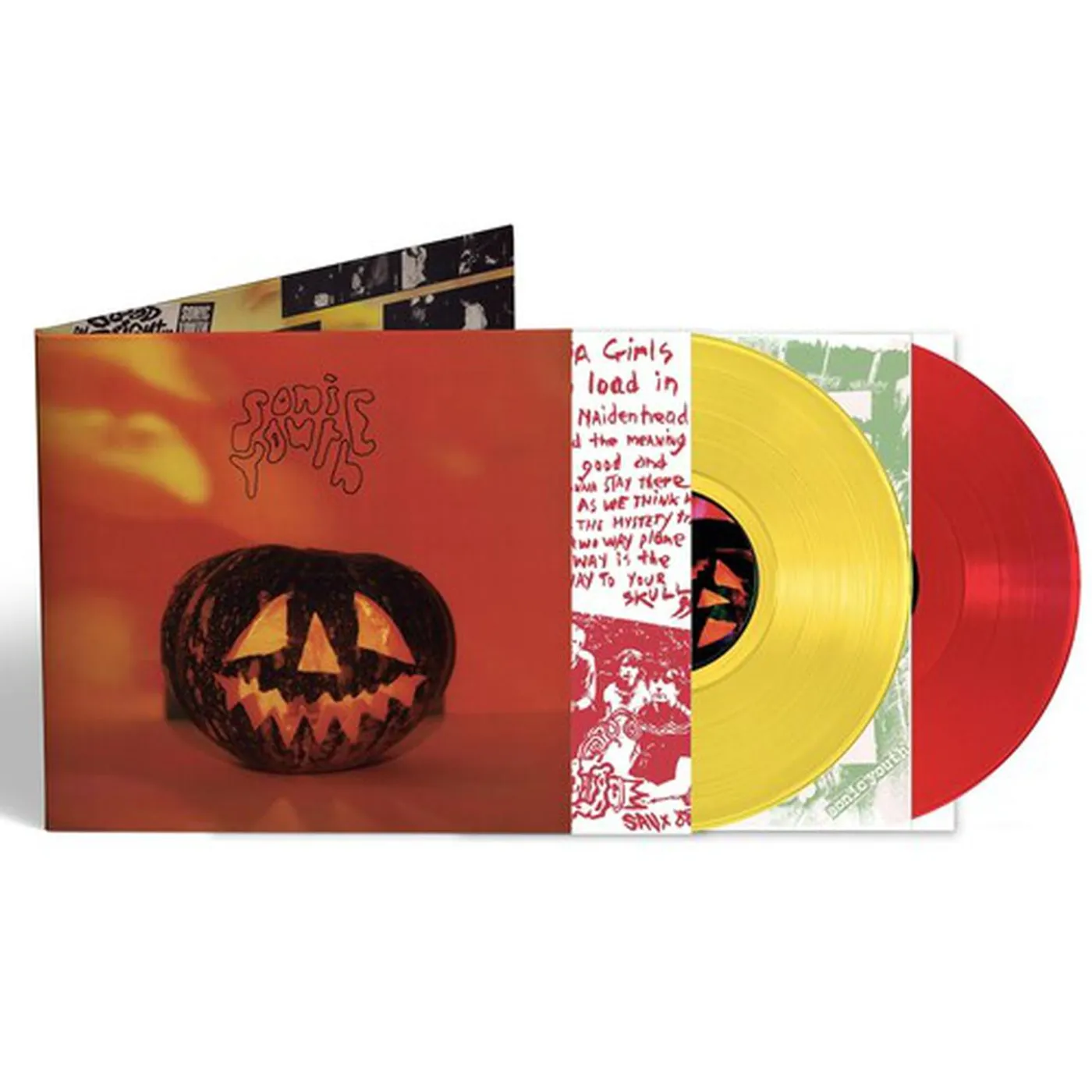 Sonic Youth LP Vinyl - Walls Have Ears - Red/Yellow (Colv) (Red) (Ylw)