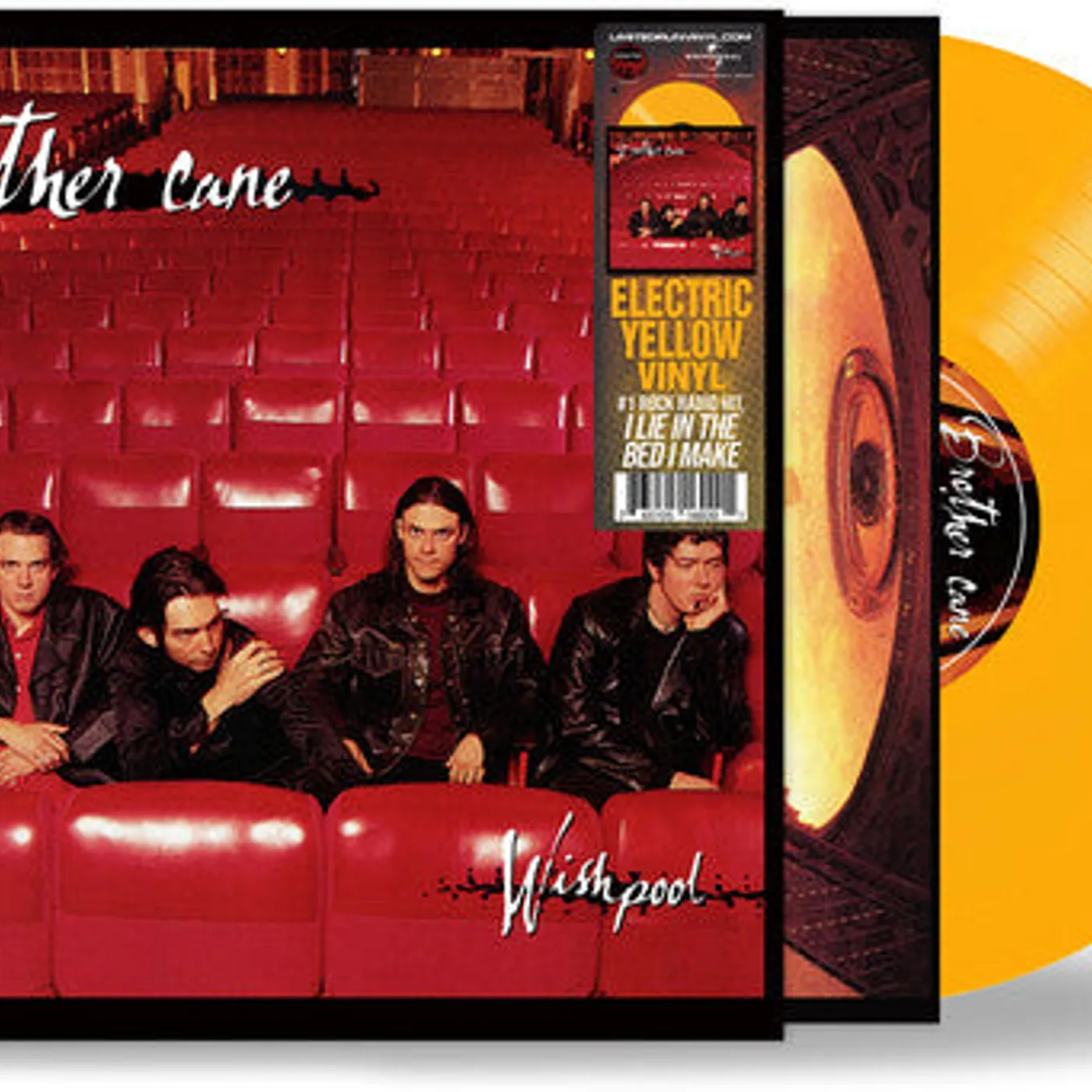 Brother Cane LP Vinyl - Wishpool - Electric Yellow (Colv) (Ltd) (Ylw)