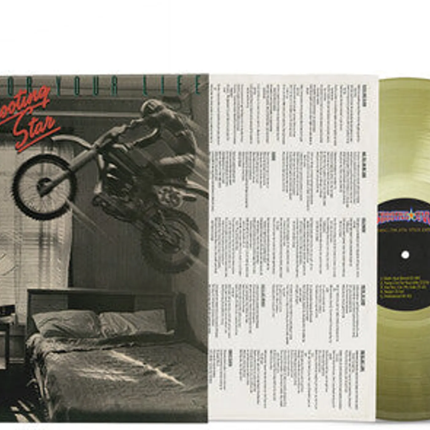 Shooting Star LP Vinyl - Hang On For Your Life - Gold (Colv) (Gol) (Ogv)