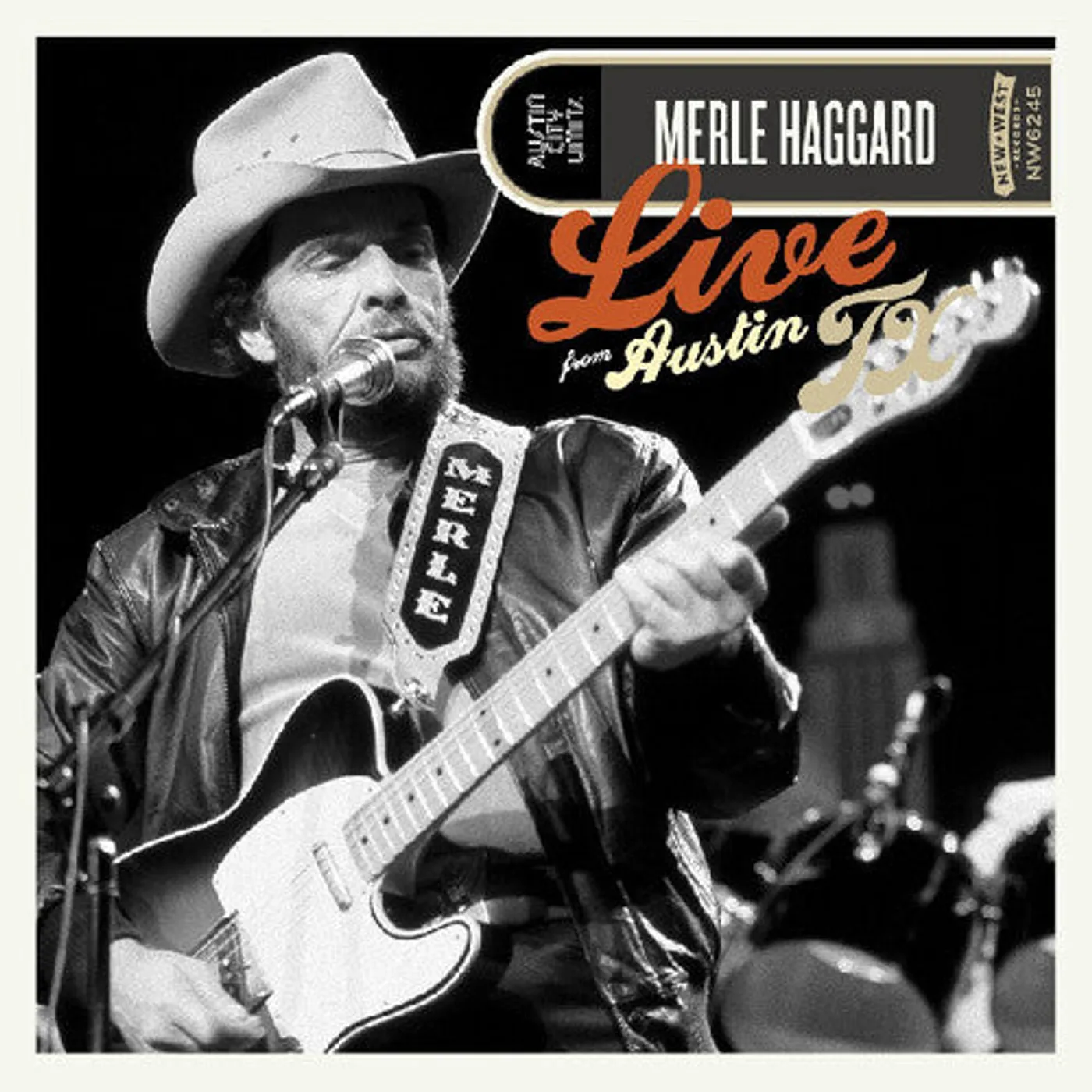 Merle Haggard LP Vinyl - Live From Austin, Tx '85 (Blk) (Blue) (Colv)