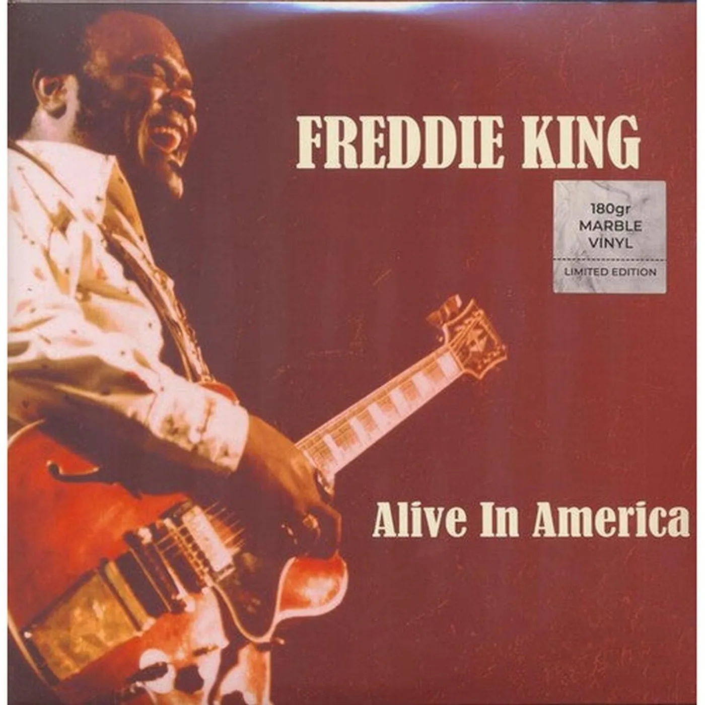 Freddie King LP Vinyl - Alive In America (Blk) (Colv) (Gate) (Ltd) (Red)