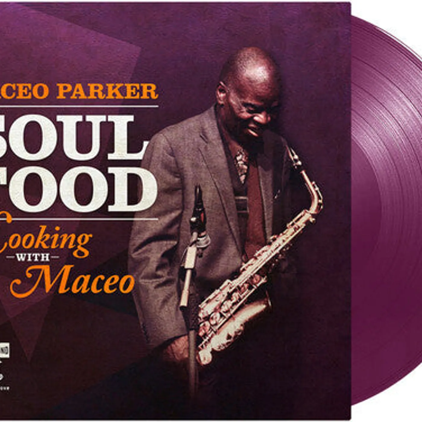 Maceo Parker LP Vinyl - Soul Food - Cooking With Maceo (Purple) (Colv)