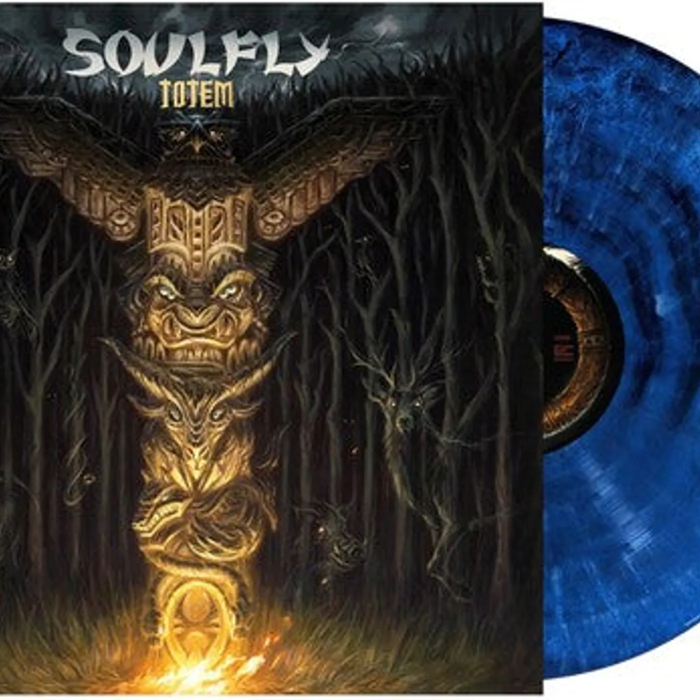 Soulfly LP Vinyl - Totem - Blue Marble (Blue) (Colv)