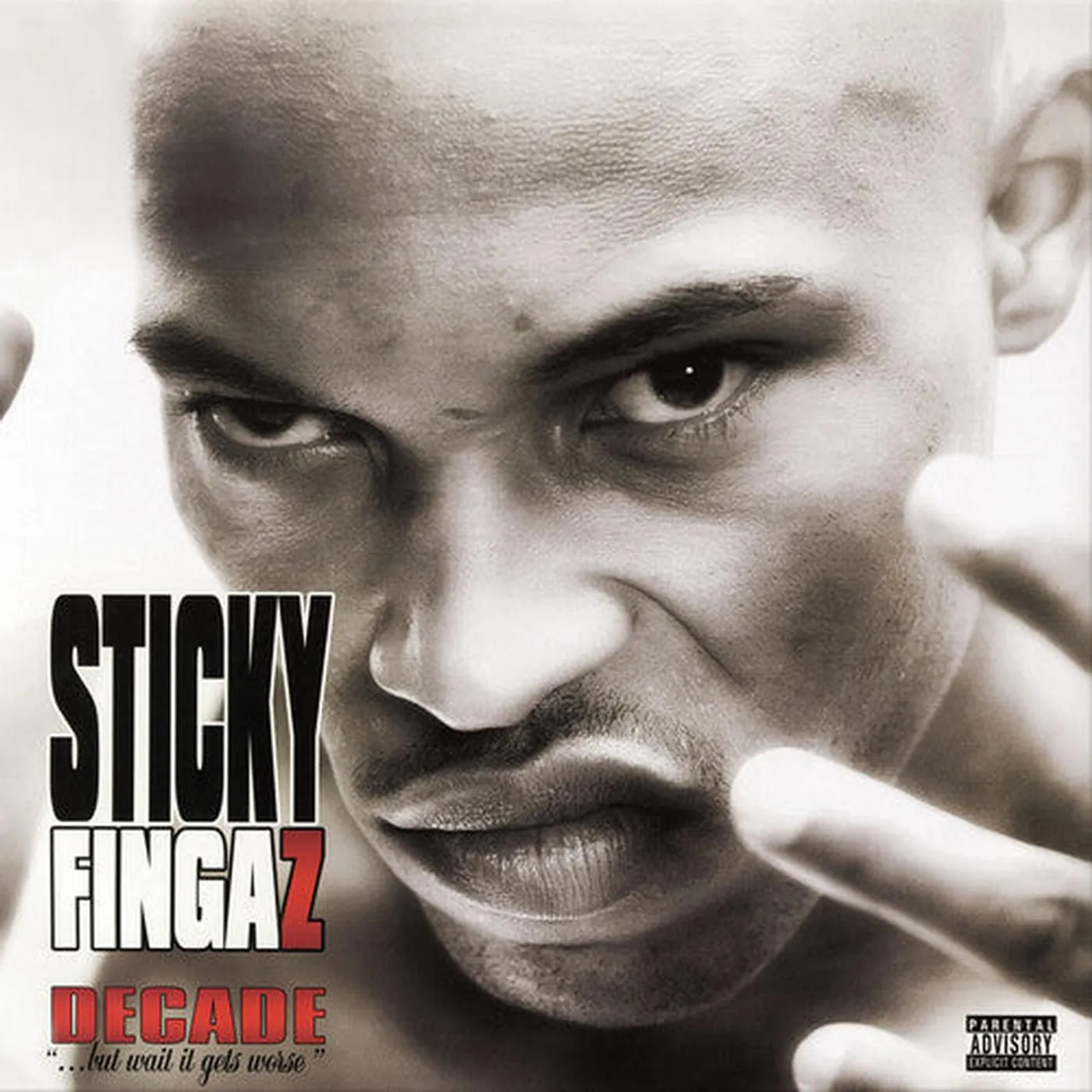 Sticky Fingaz LP Vinyl - Decade But Wait It Gets Worse (Colv) (Red) (Reis)