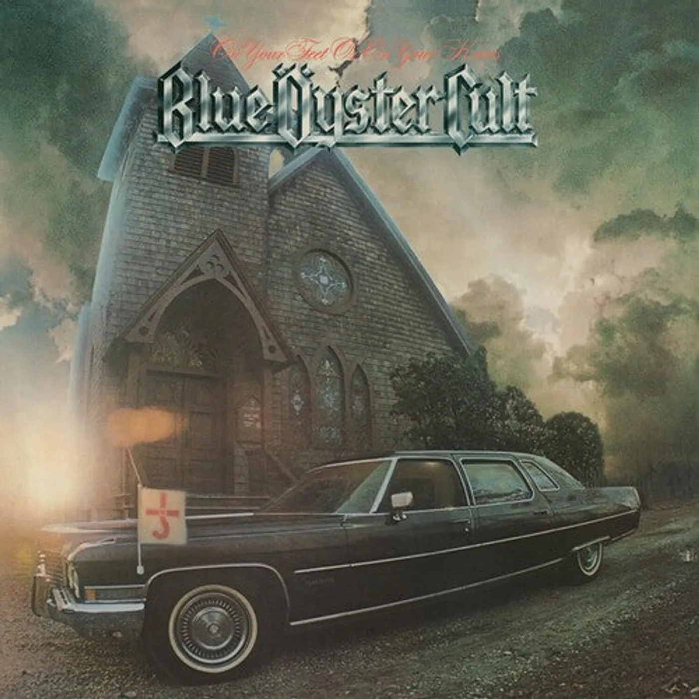 Blue Öyster Cult LP Vinyl - On Your Feet Or On Your Knees (Blk) (Colv) (Gate)