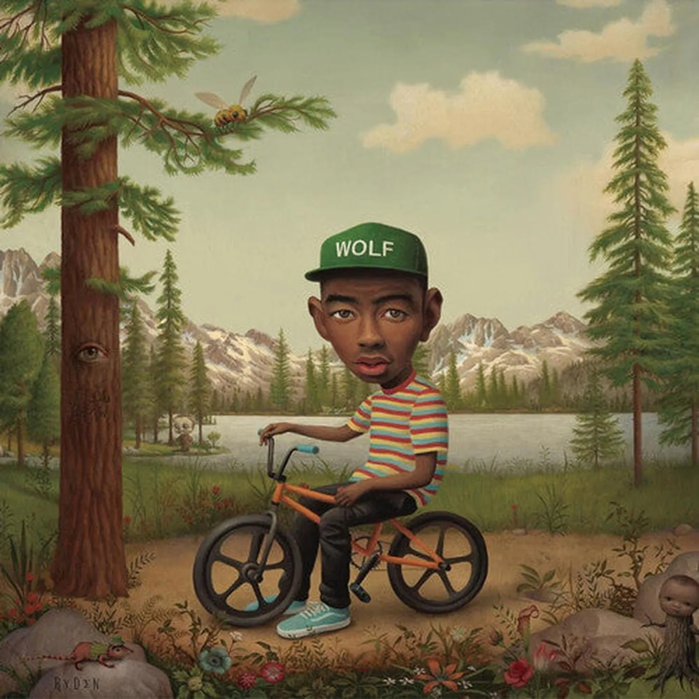 Tyler, The Creator LP Vinyl - Wolf (Colv) (Gate) (Pnk) (Stic)