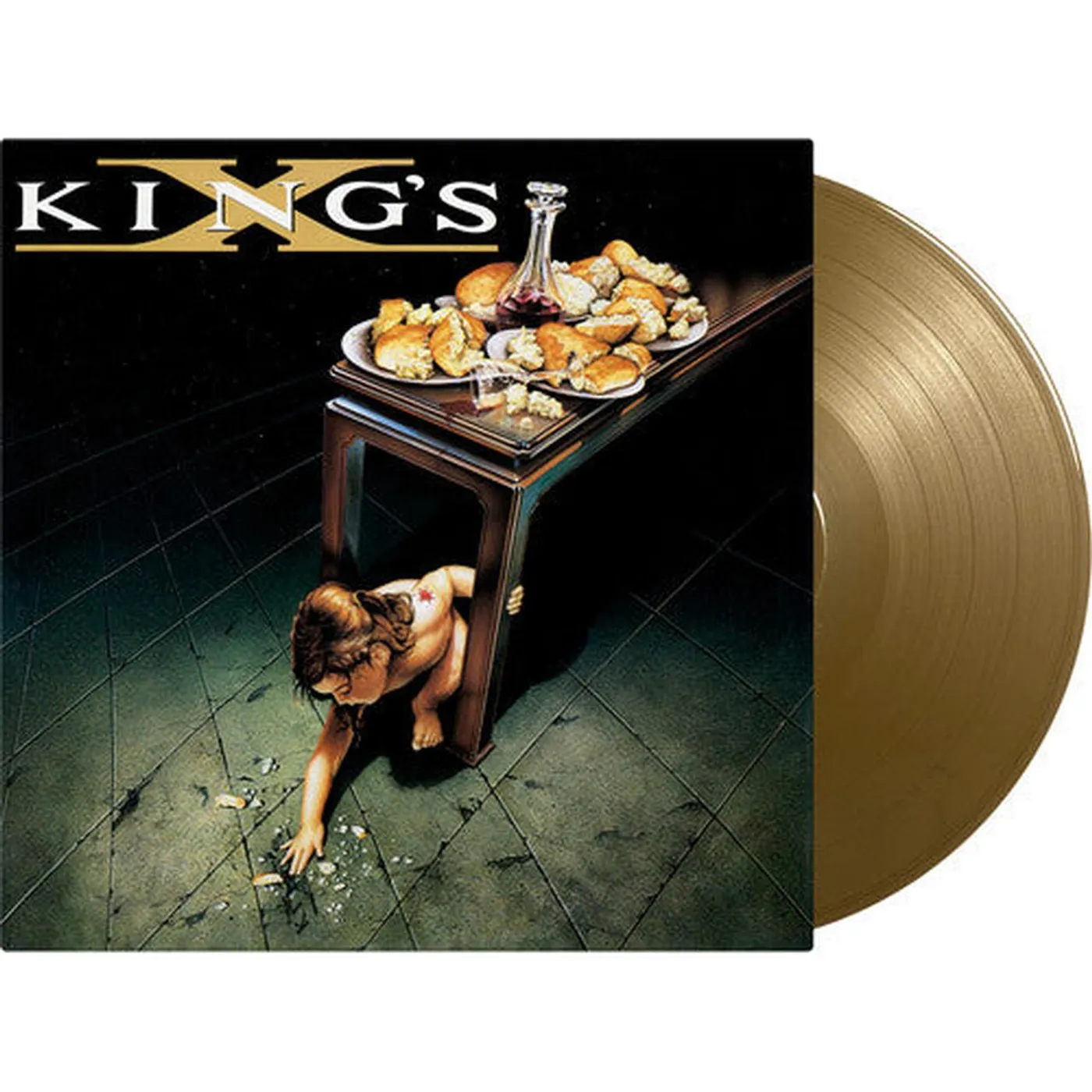 King'S X LP Vinyl - King'S X (Colv) (Gol) (Ltd) (Ogv) (Hol)