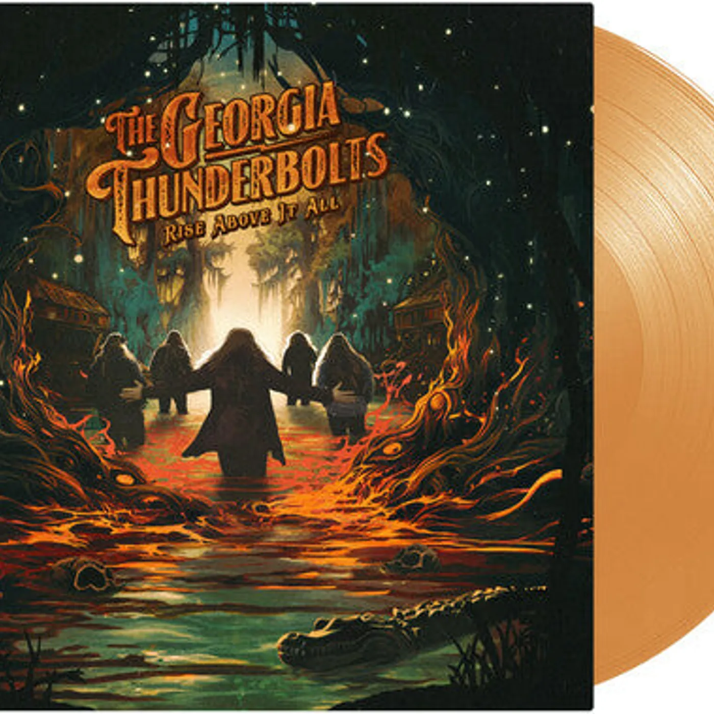 The Georgia Thunderbolts LP Vinyl - Rise Above It All (Colv) (Org)