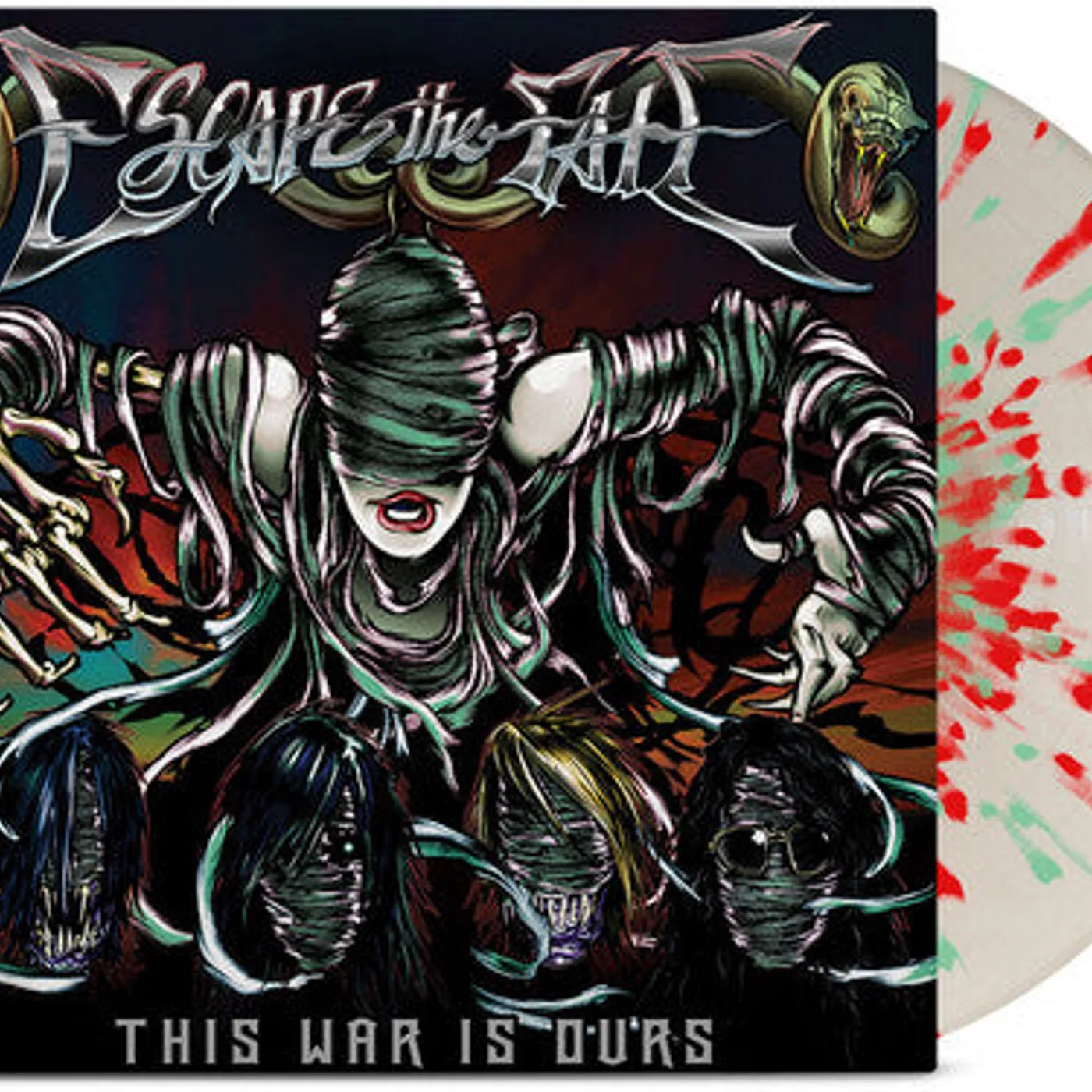 Escape The Fate LP Vinyl - This War Is Ours - Anniversary Editioin (Colv)