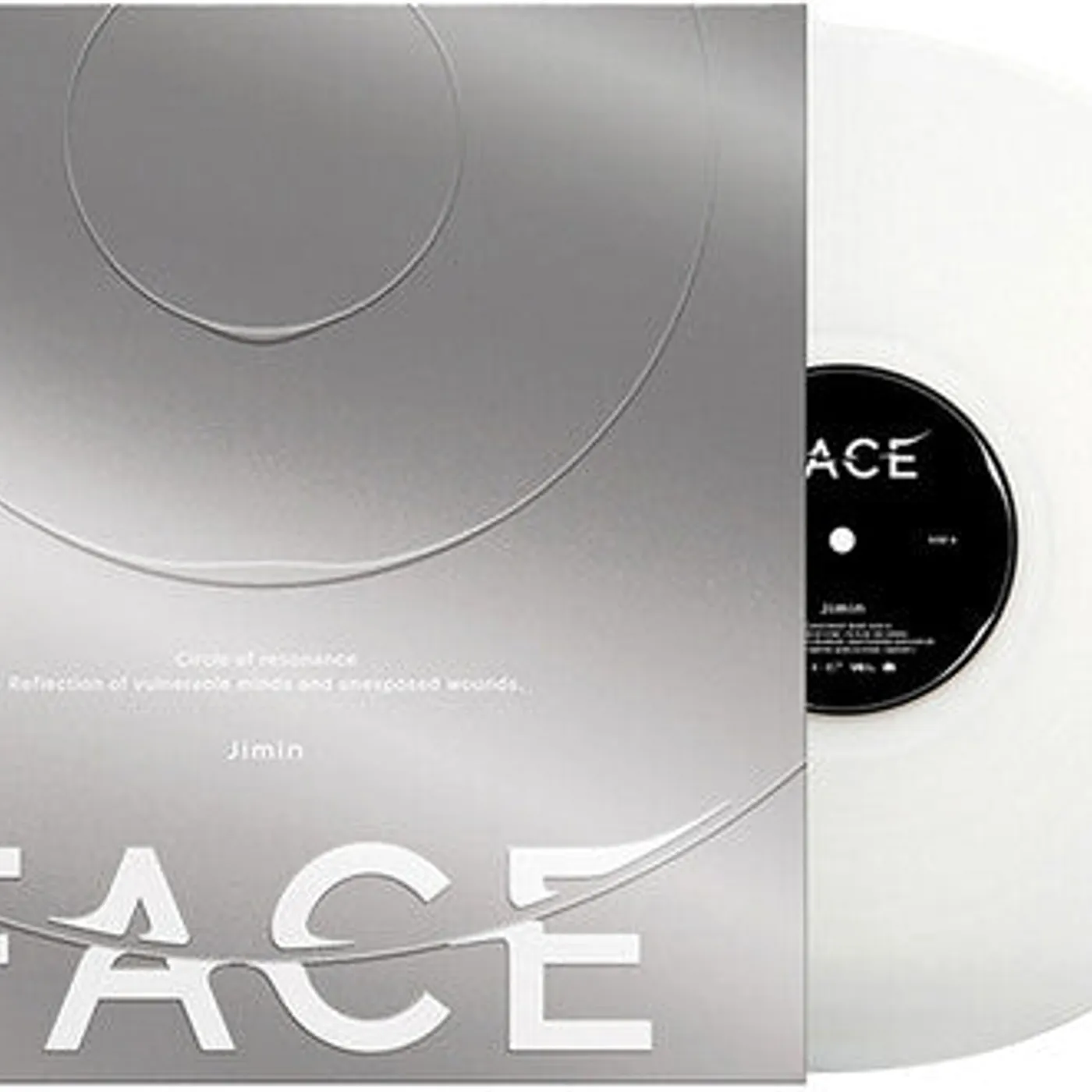JIMIN ( Bts ) LP Vinyl - Face (Colv) (Wht) (Pcrd) (Phob) (Phot)