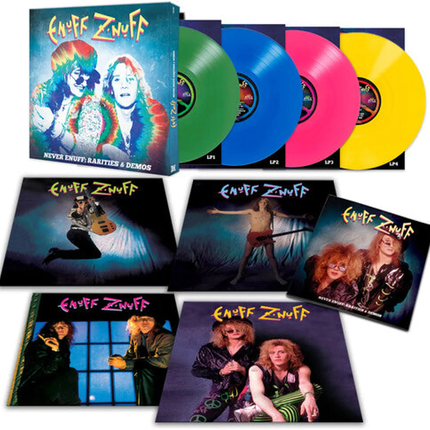 Enuff Z'Nuff LP Vinyl - Rarities & Demos (Box) (Colv)