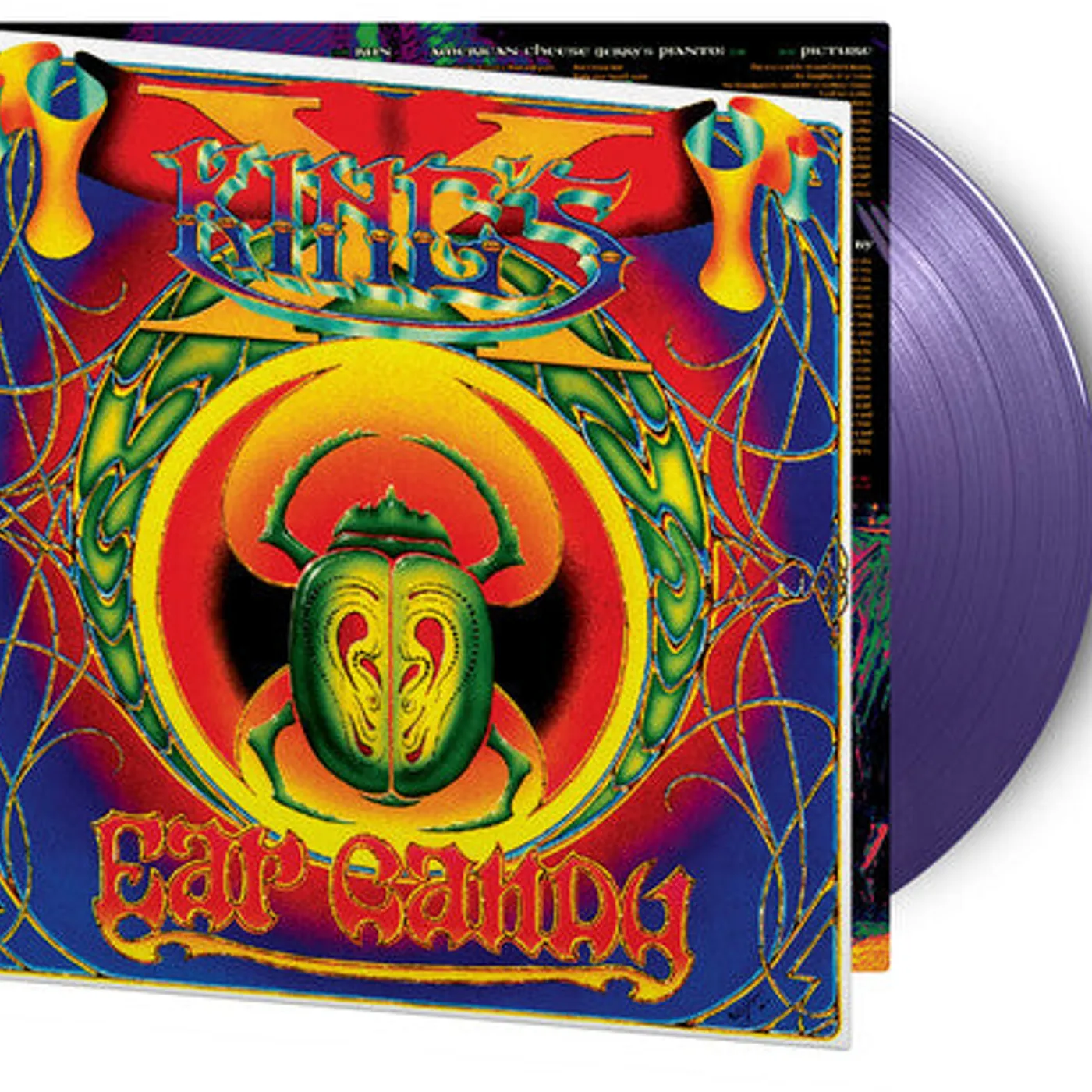 King'S X LP Vinyl - Ear Candy (Colv) (Gate) (Ltd) (Ogv) (Purp) (Hol)