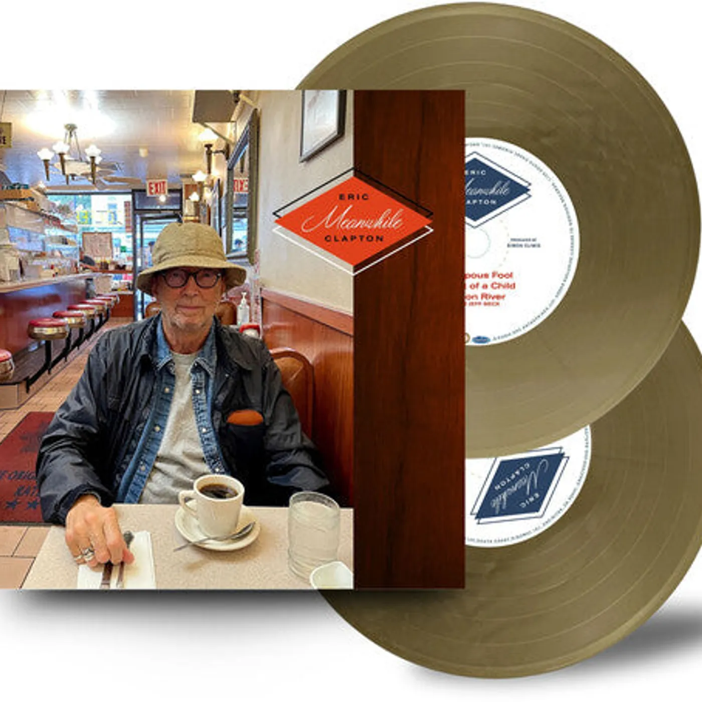 Eric Clapton LP Vinyl - Meanwhile (Colv) (Gol)