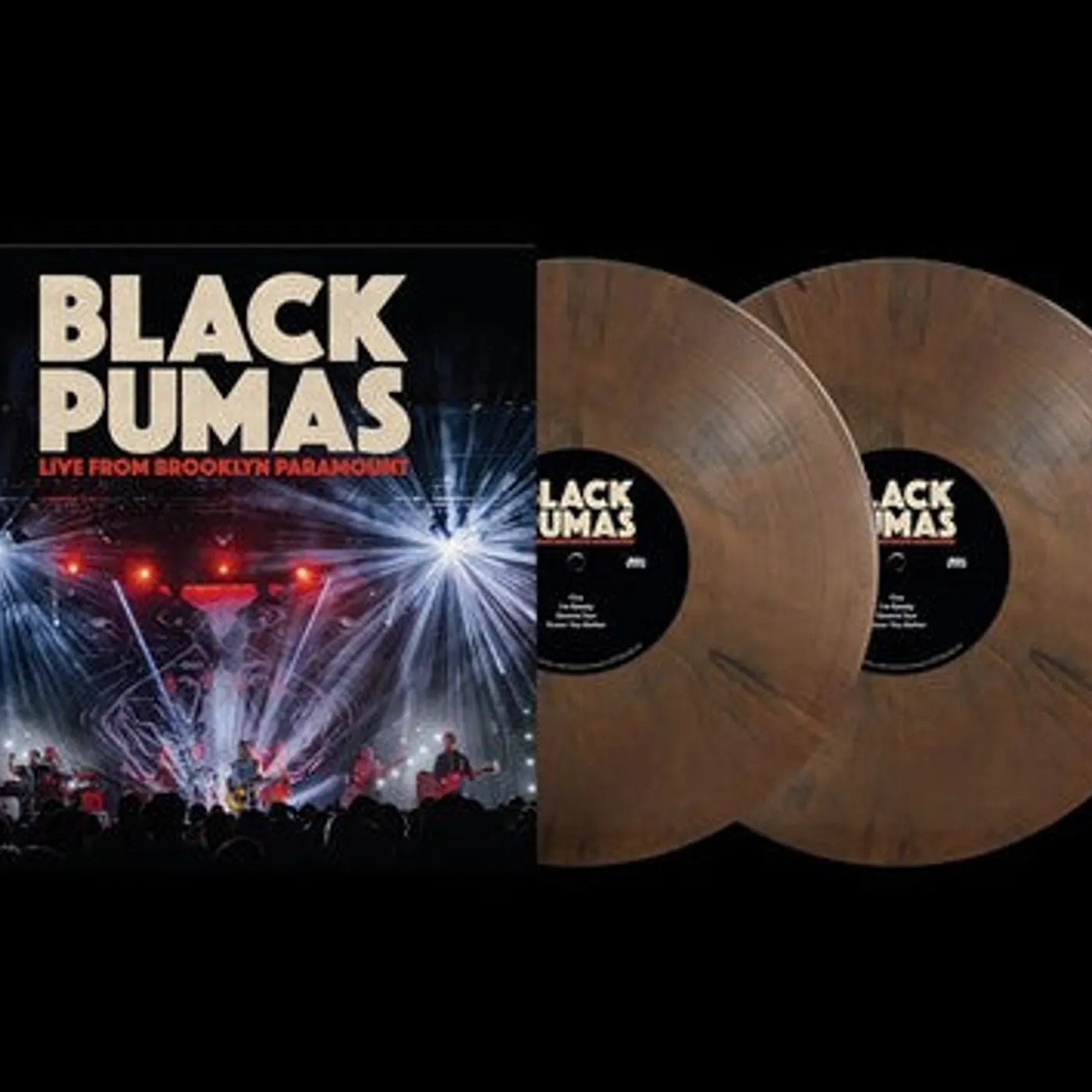 Black Pumas LP Vinyl - Live From Brooklyn Paramount (Colv)