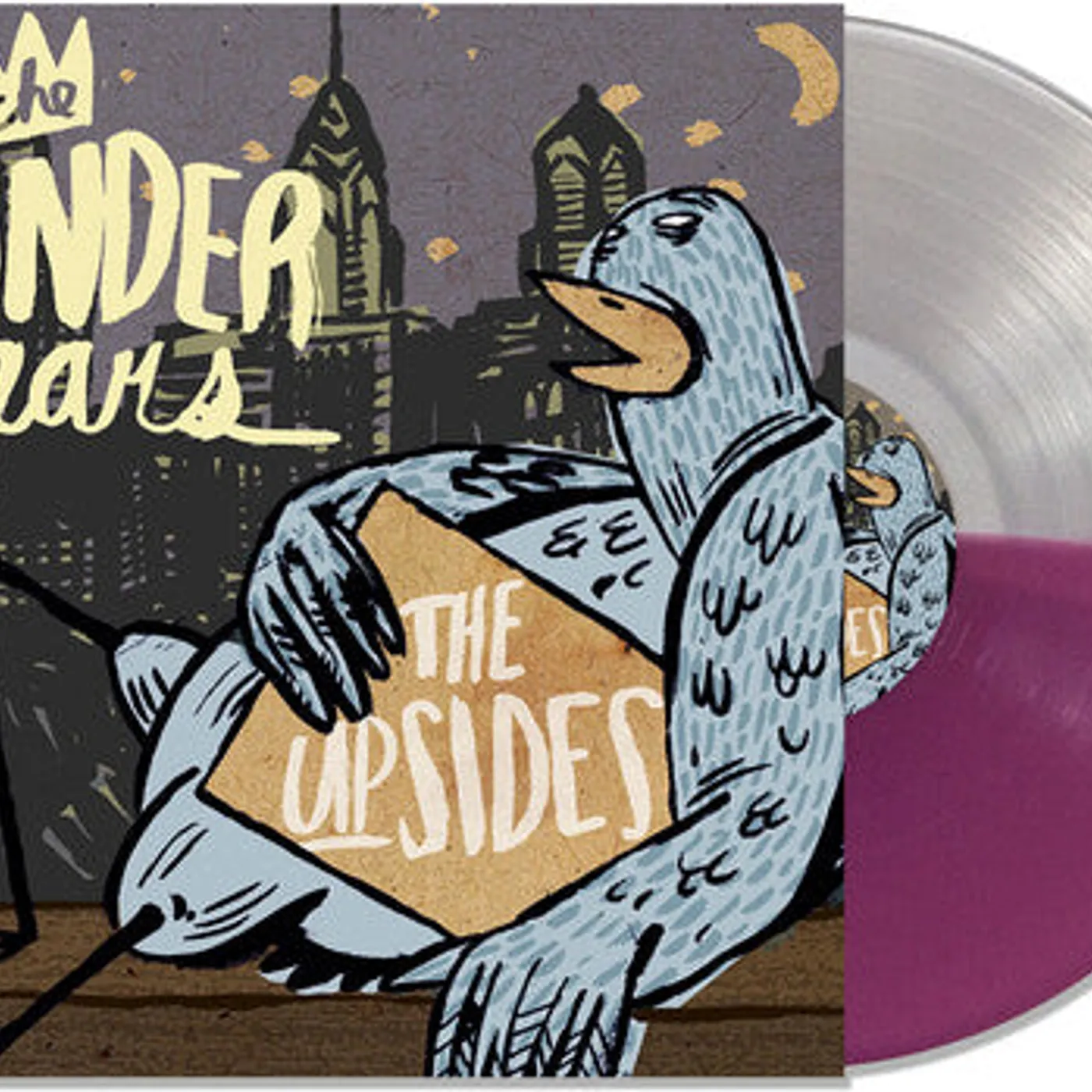 The Wonder Years LP Vinyl - Upsides - Purple & Clear Split (Colv) (Cvnl)