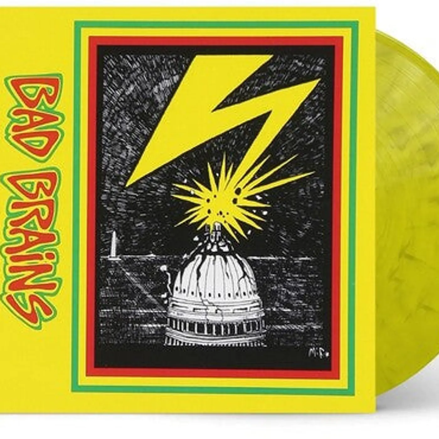 Bad Brains LP Vinyl - Bad Brains (Banana Peel) (Blk) (Colv) (Ylw)