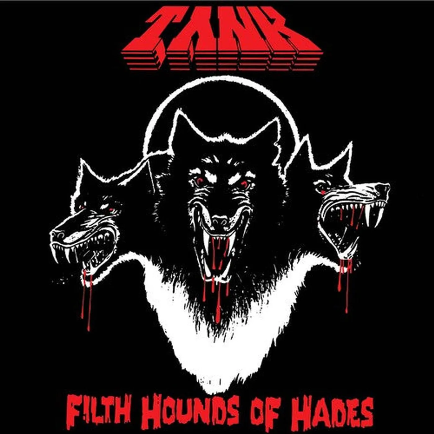 Tank LP Vinyl - Filth Hounds Of Hades - Red Marble (Colv) (Red)