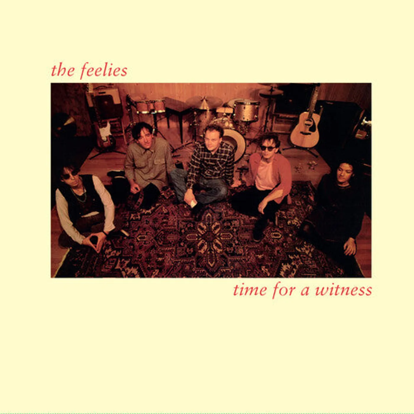 The Feelies LP Vinyl - Time For A Witness - Cream (Colv) (Reis)