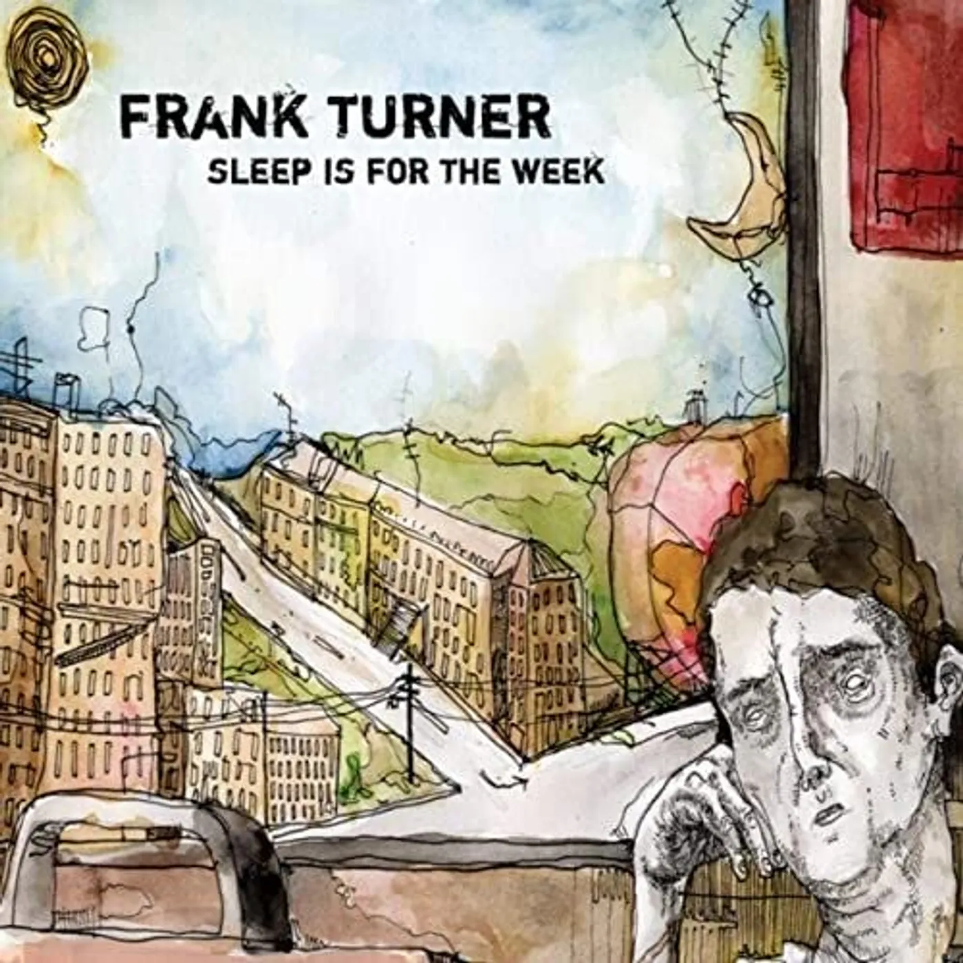 Frank Turner LP Vinyl - Sleep Is For The Week (Brwn) (Colv)