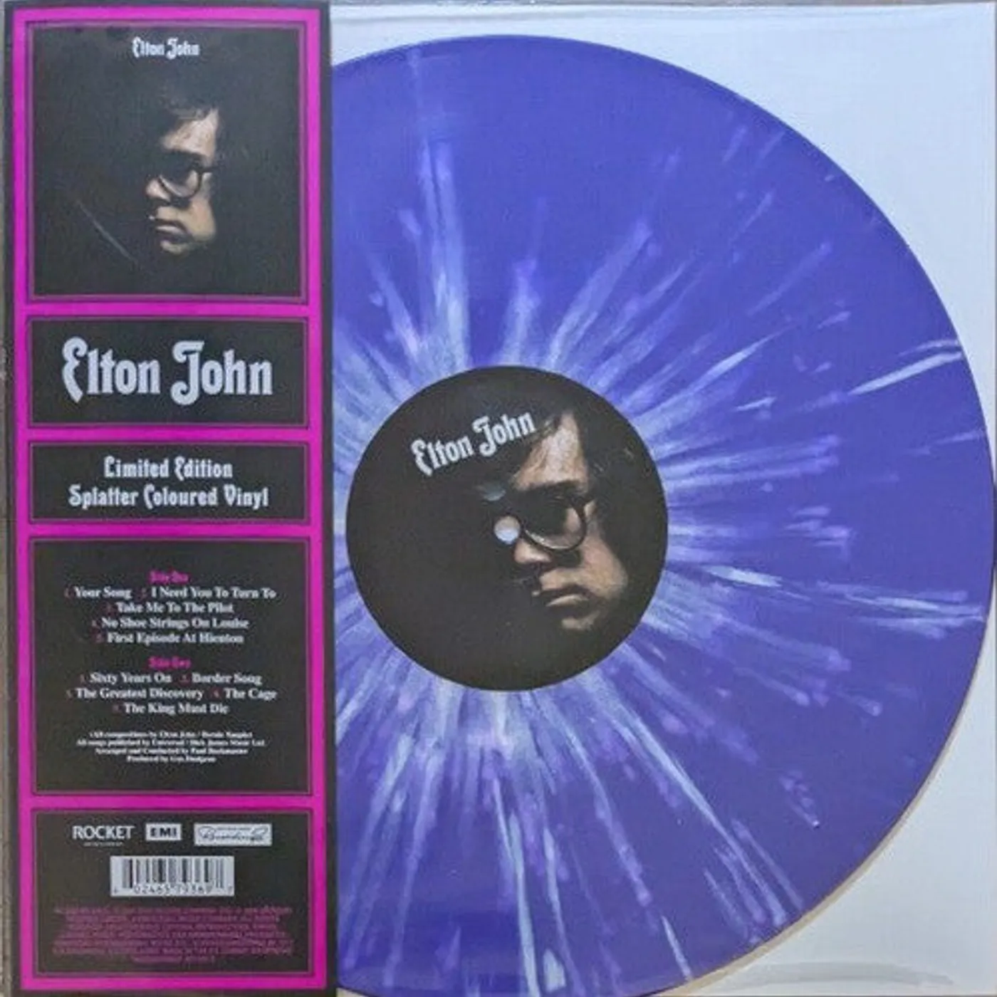 Elton John LP Vinyl - Elton John (Colv)