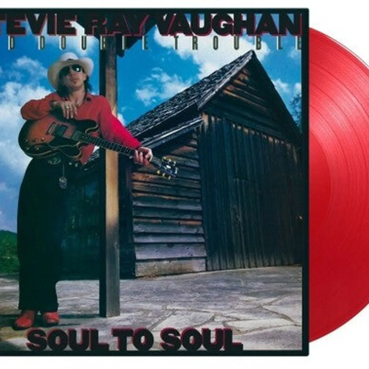 Stevie Ray Vaughan LP Vinyl - Soul To Soul (Colv) (Ltd) (Ogv) (Red) (Hol)