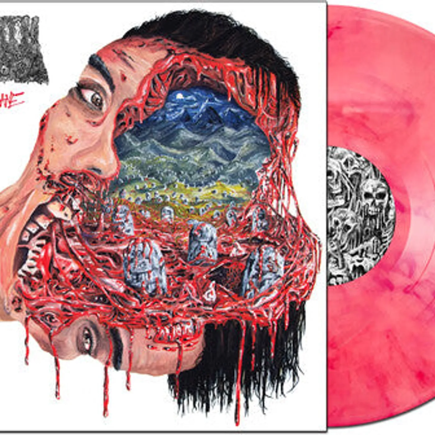 Undeath LP Vinyl - More Insane (Colv) (Red)