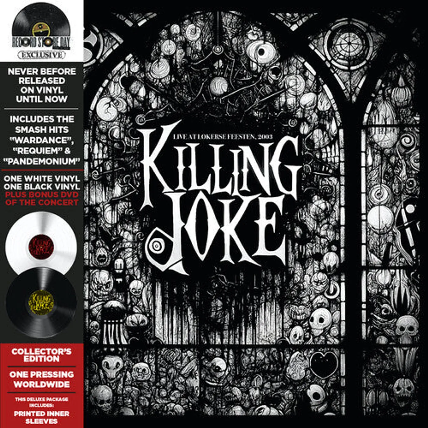 Killing Joke LP Vinyl - Live At Lokerse Feesten 2003 (W/Dvd) (Blk) (Colv)
