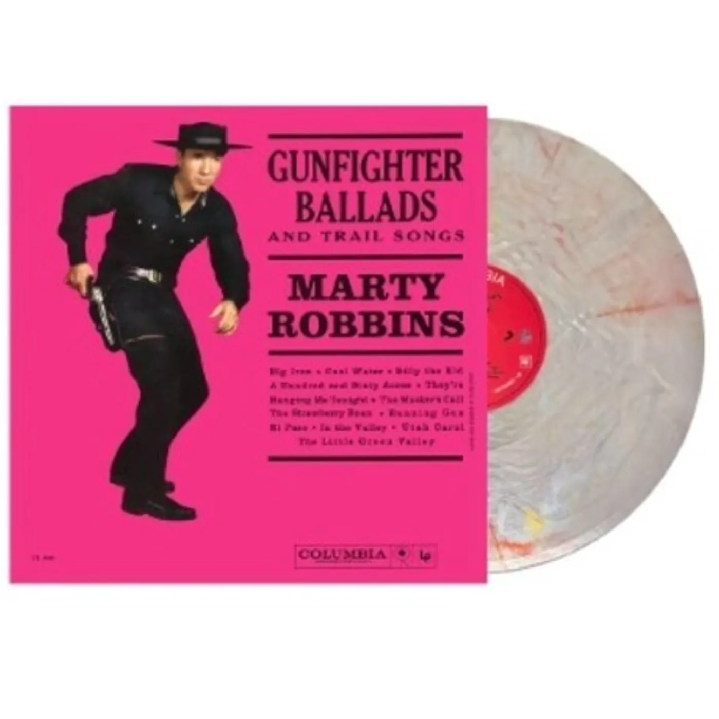 Marty Robbins LP Vinyl - Sings Gunfighter Ballads And Trail Songs (Colv)
