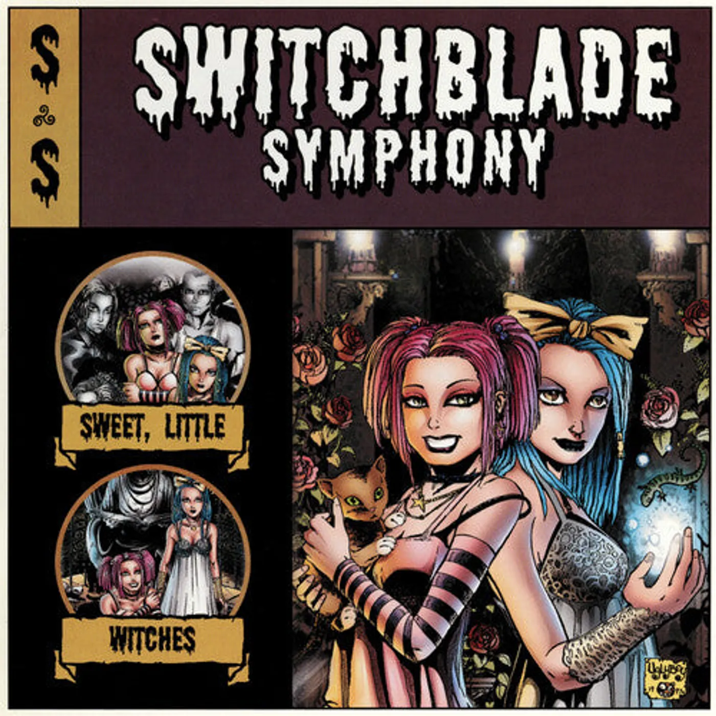 Switchblade Symphony LP Vinyl - Sweet Little Witches - Red (Colv) (Red) (Rmst)