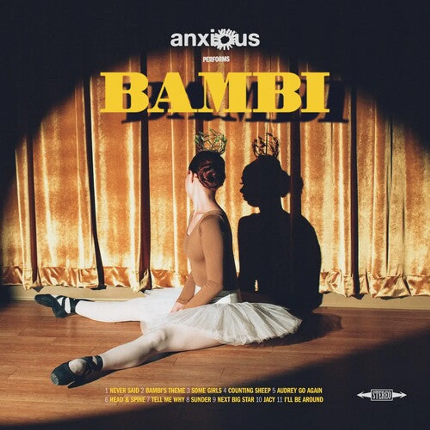 Anxious LP Vinyl - Bambi - Yellow (Colv) (Ylw)