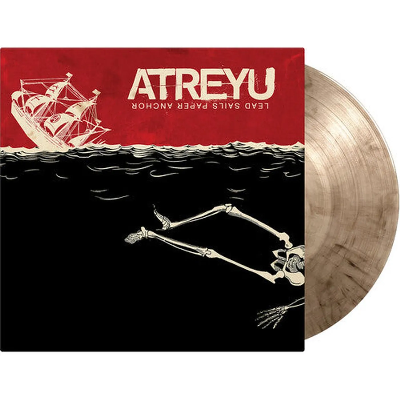 Atreyu LP Vinyl - Lead Sails Paper Anchor (Colv) (Gate) (Ltd) (Ogv)