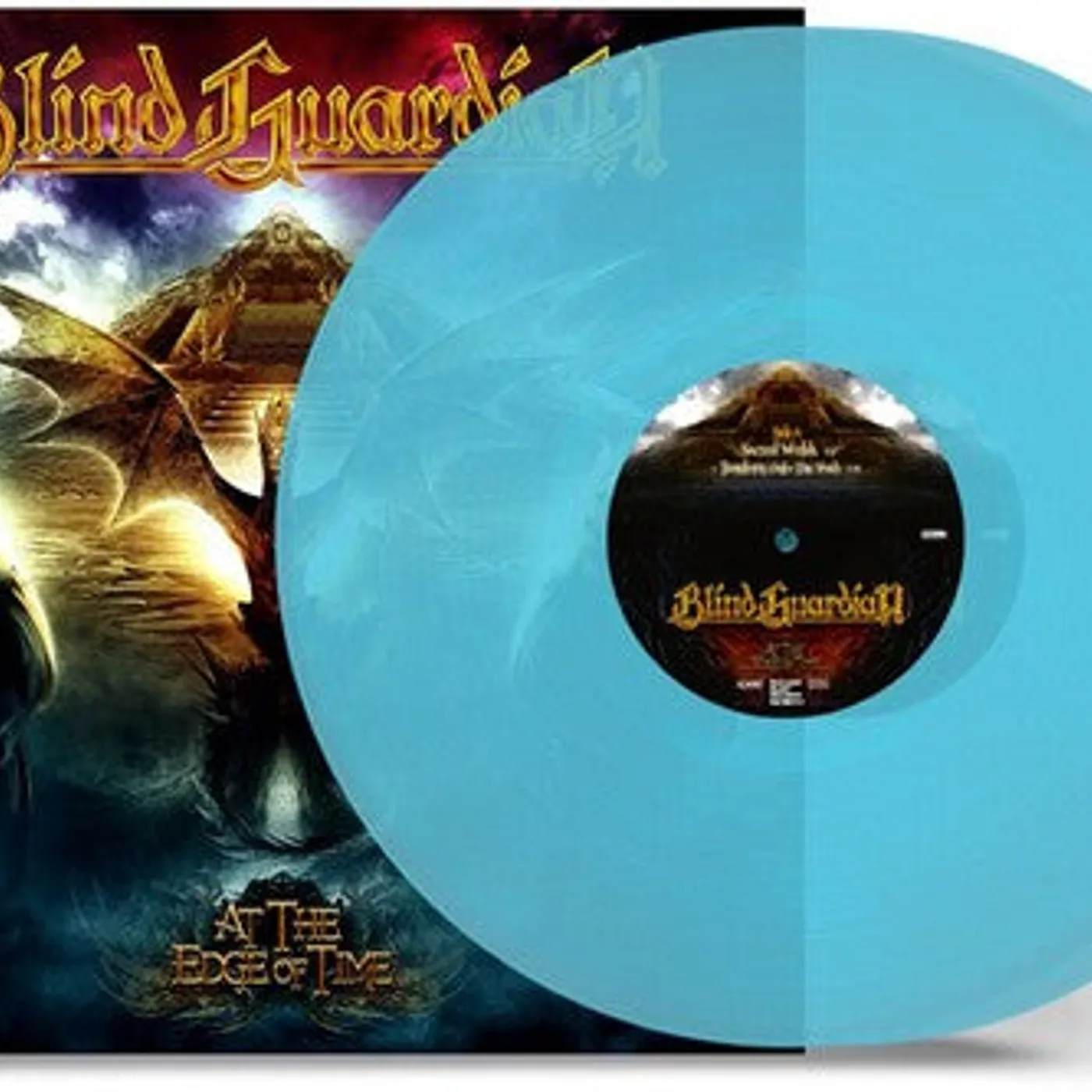 Blind Guardian LP Vinyl - At The Edge Of Time - Curacao (Colv) (Gate)