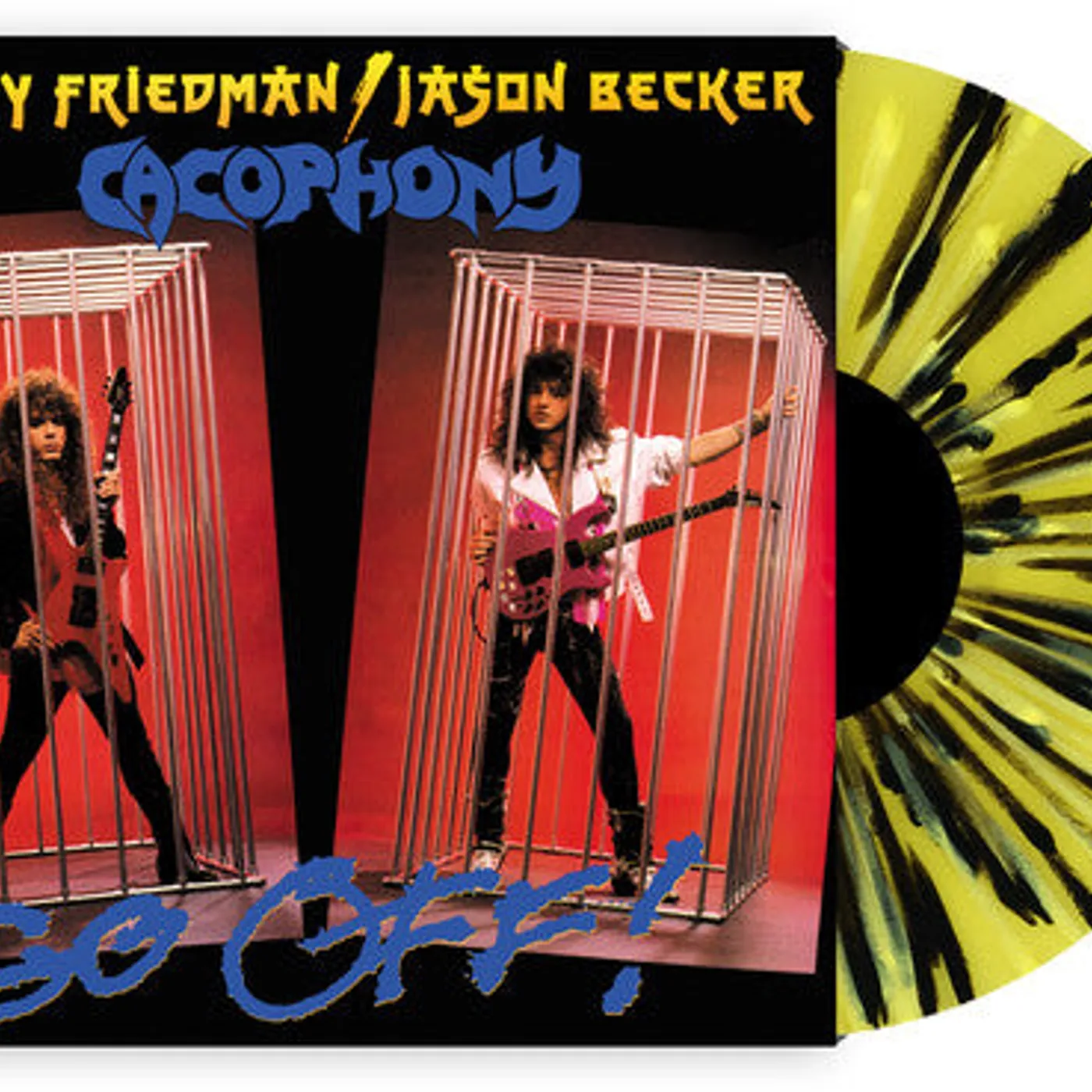 Cacophony LP Vinyl - Go Off (Blk) (Colv) (Ltd) (Ylw) (Spla)