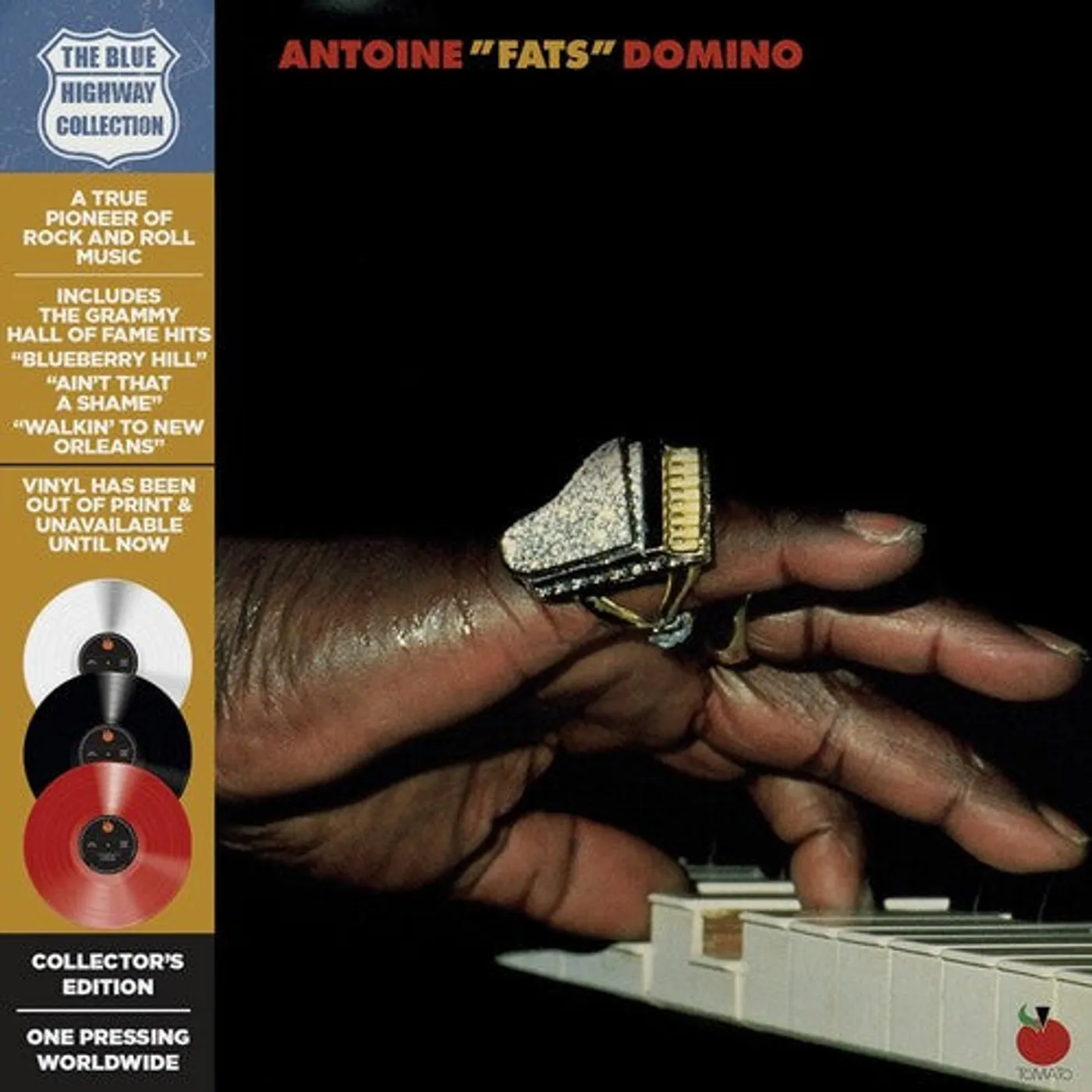 Fats Domino LP Vinyl - Antone Fats Domino (Blk) (Colv) (Dlx) (Ltd) (Red)