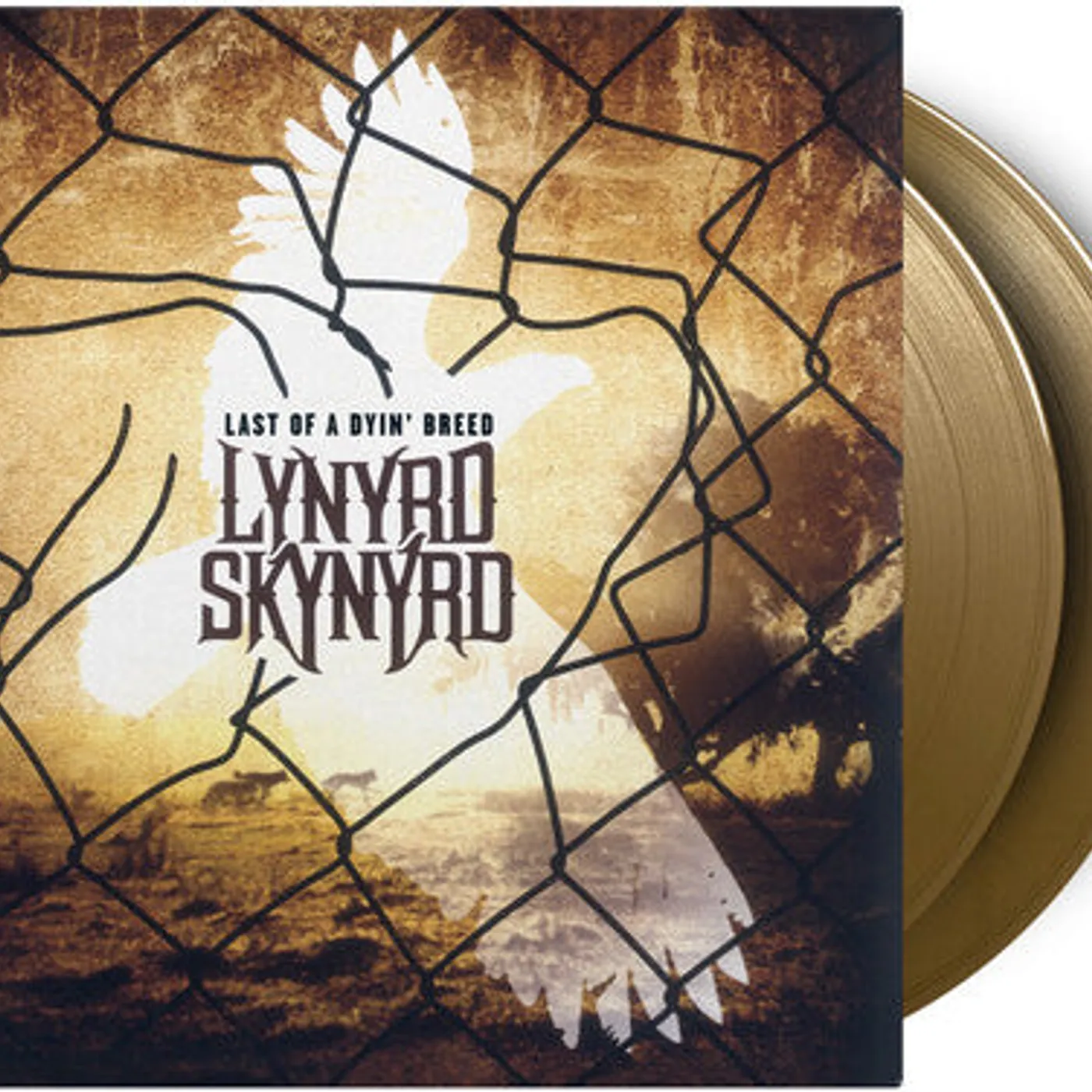 Lynyrd Skynyrd LP Vinyl - Last Of A Dyin Breed (Colv) (Gol) (Ltd) (Ogv)