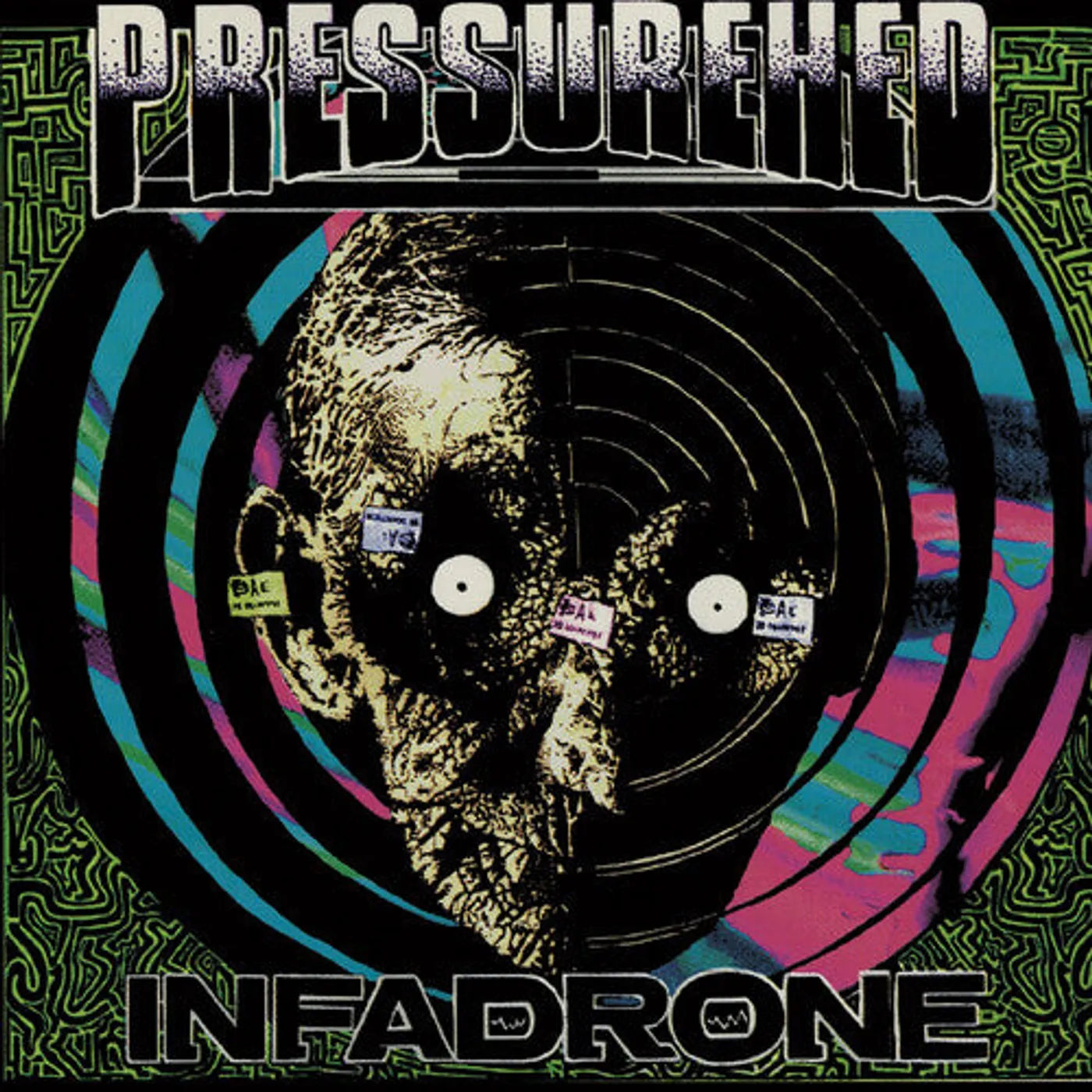 Pressurehed LP Vinyl - Infadrone - Green (Colv) (Grn) (Reis)