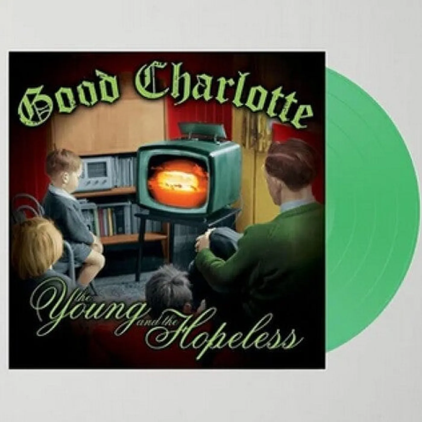 Good Charlotte LP Vinyl - Young And The Hopeless (Colv) (Grn) (Ofgv)