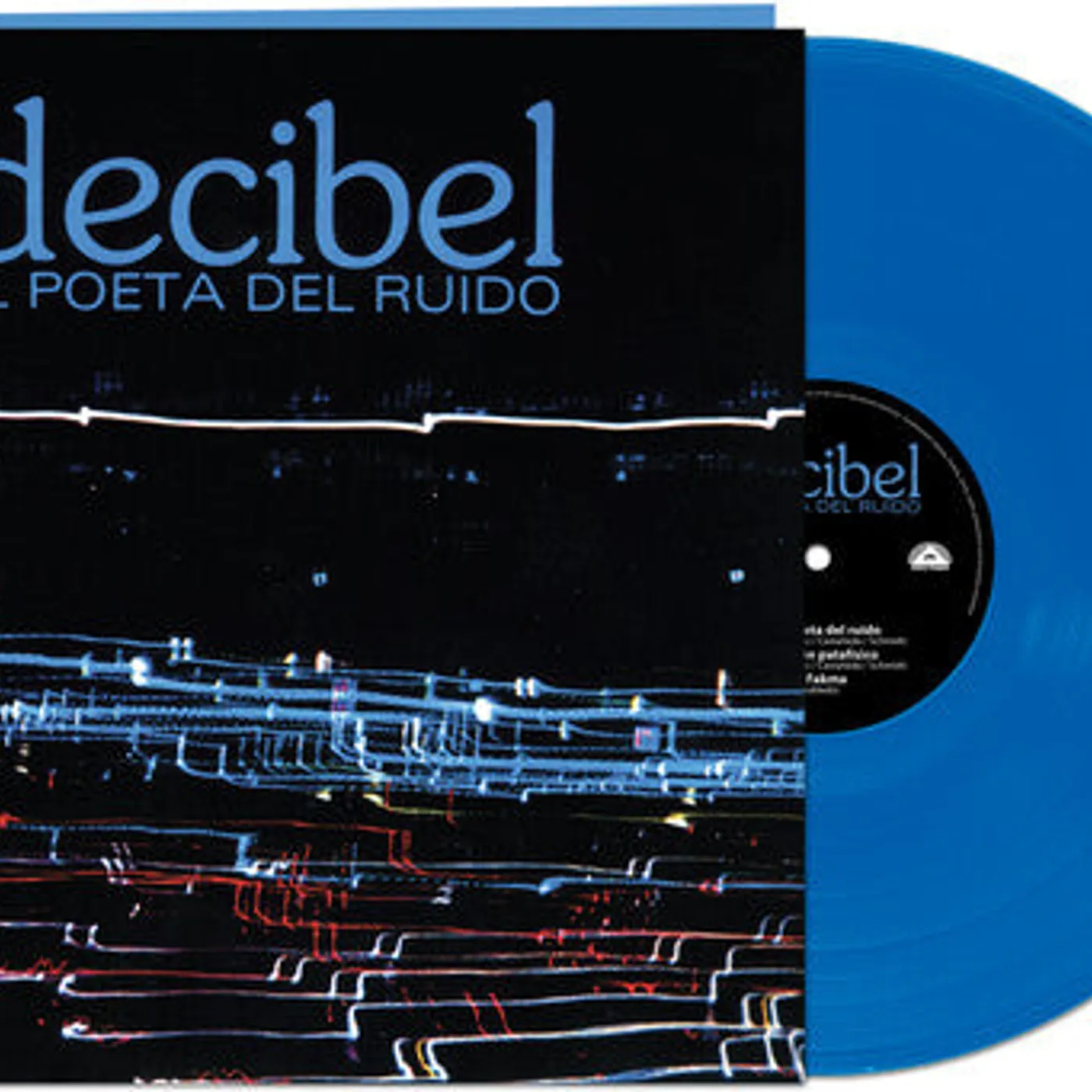 Decibel LP Vinyl - El Poeta Del Ruido (Blue) (Colv) (Gate) (Ltd)