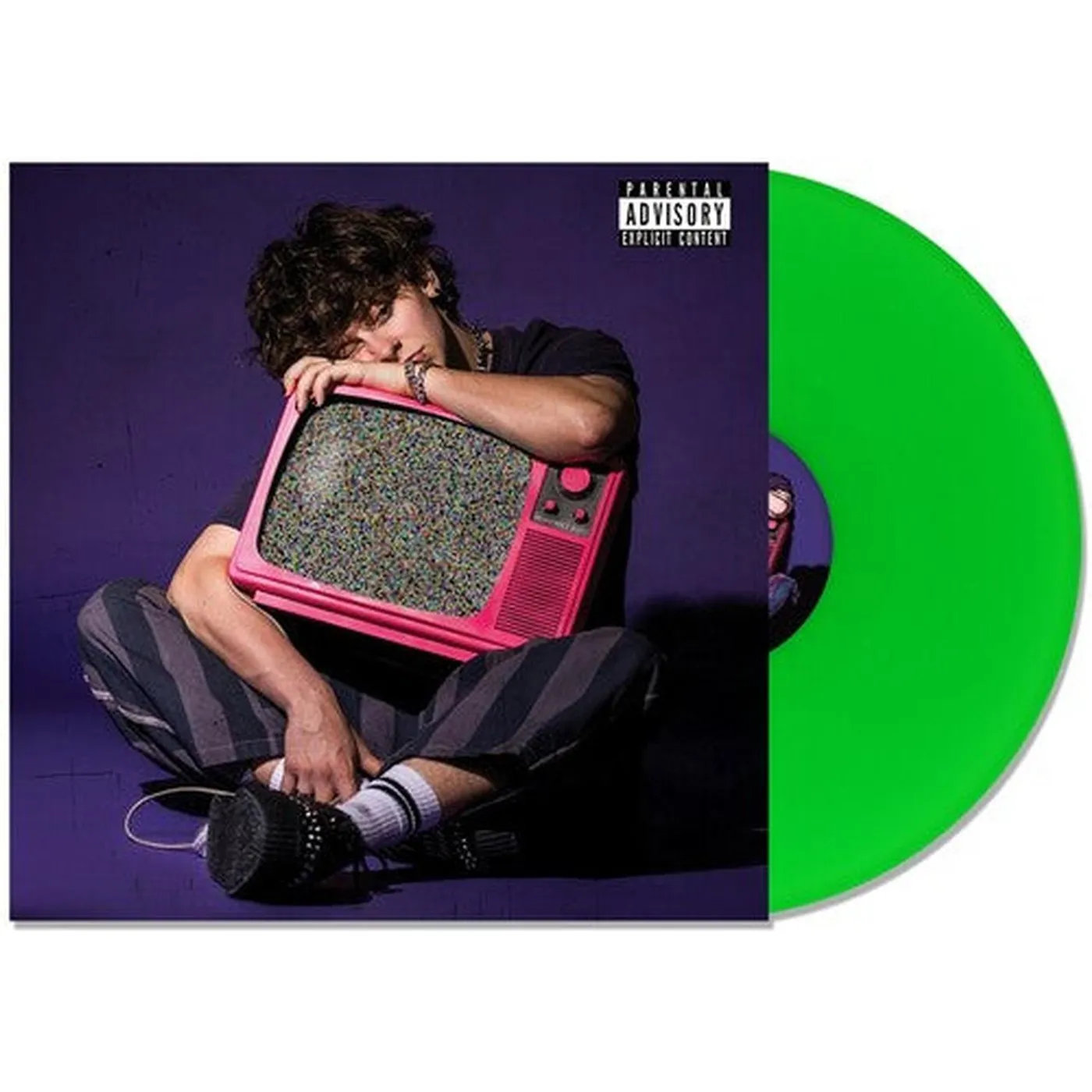 Noahfinnce LP Vinyl - Growing Up On The Internet - Neon Green (Colv)