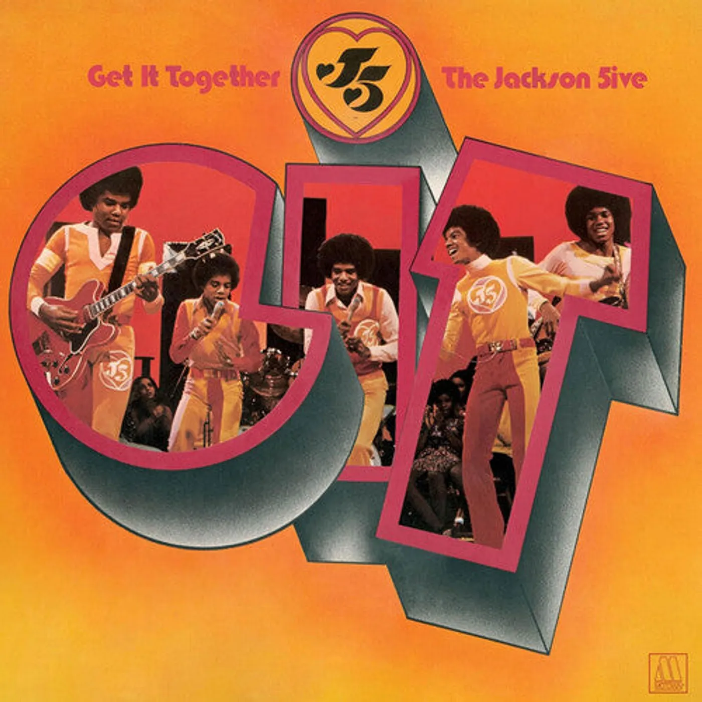 The Jackson 5 LP Vinyl - Get It Together (Colv) (Red)