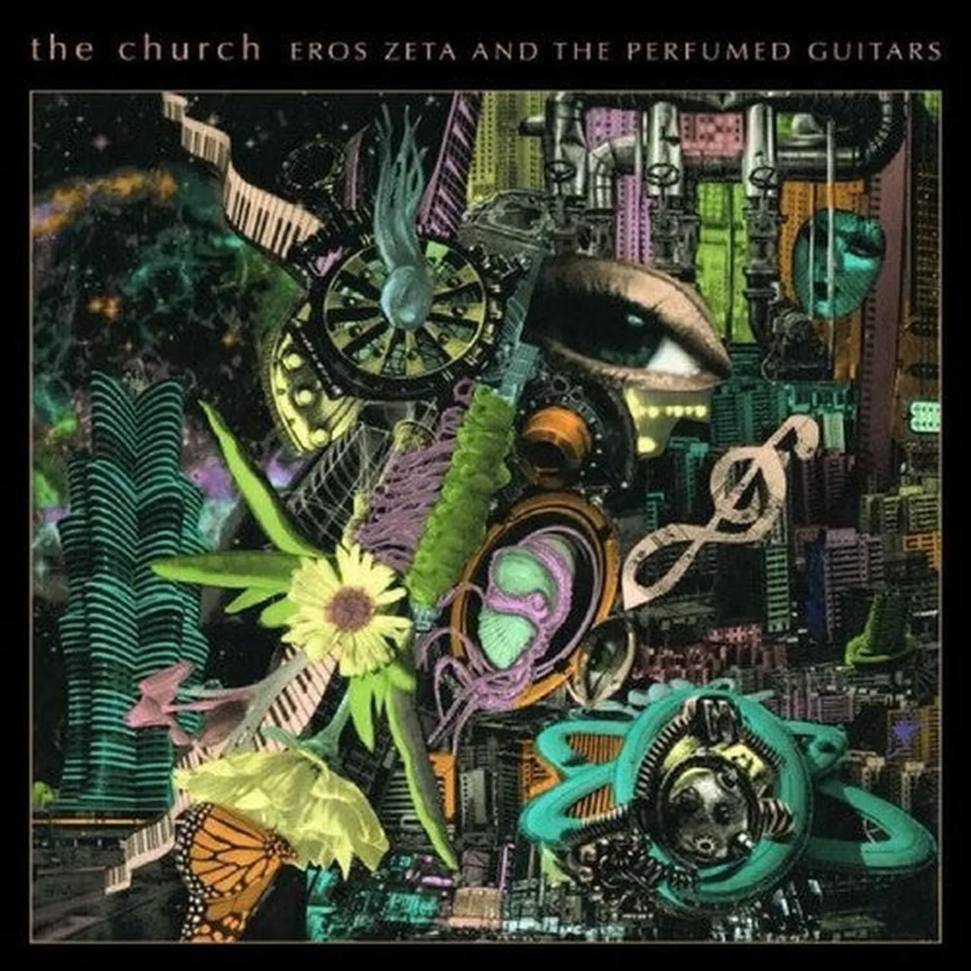 The Church LP Vinyl - Eros Zeta & The Perfumed Guitars (Blk) (Colv)