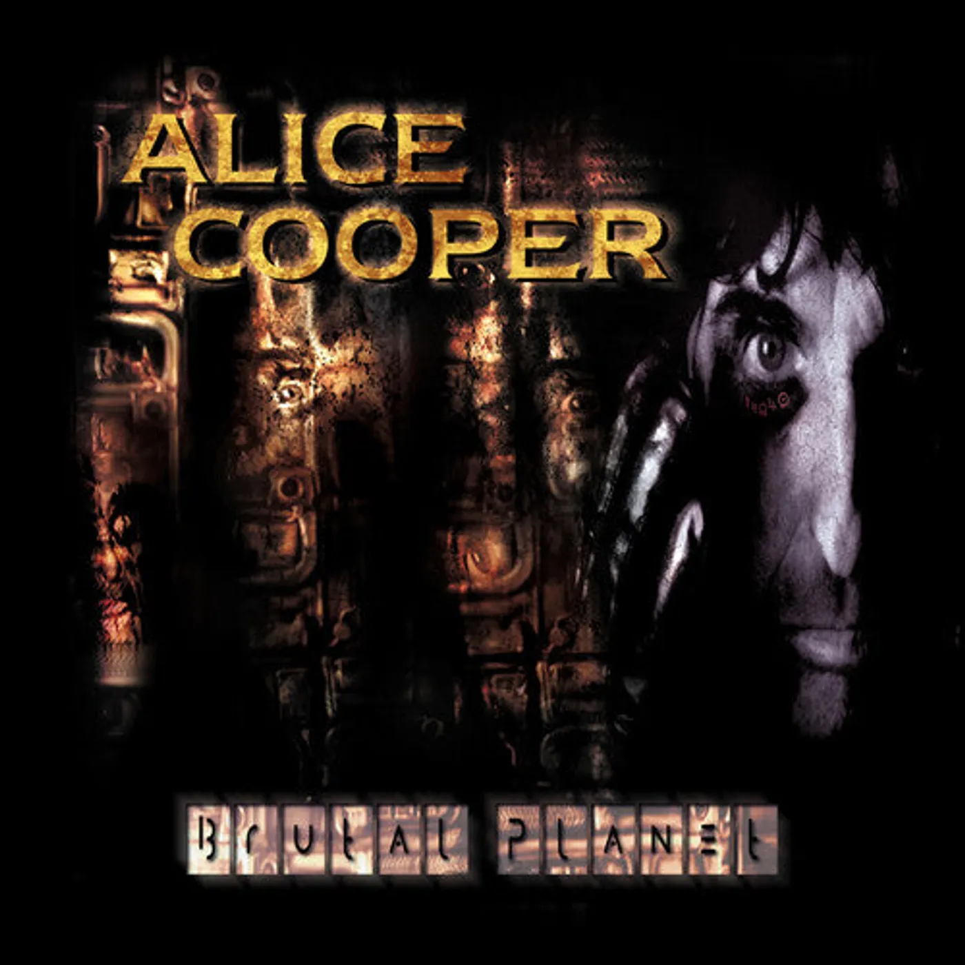 Alice Cooper LP Vinyl - Brutal Planet - Brown (Brwn) (Colv) (Ogv) (Dlcd)