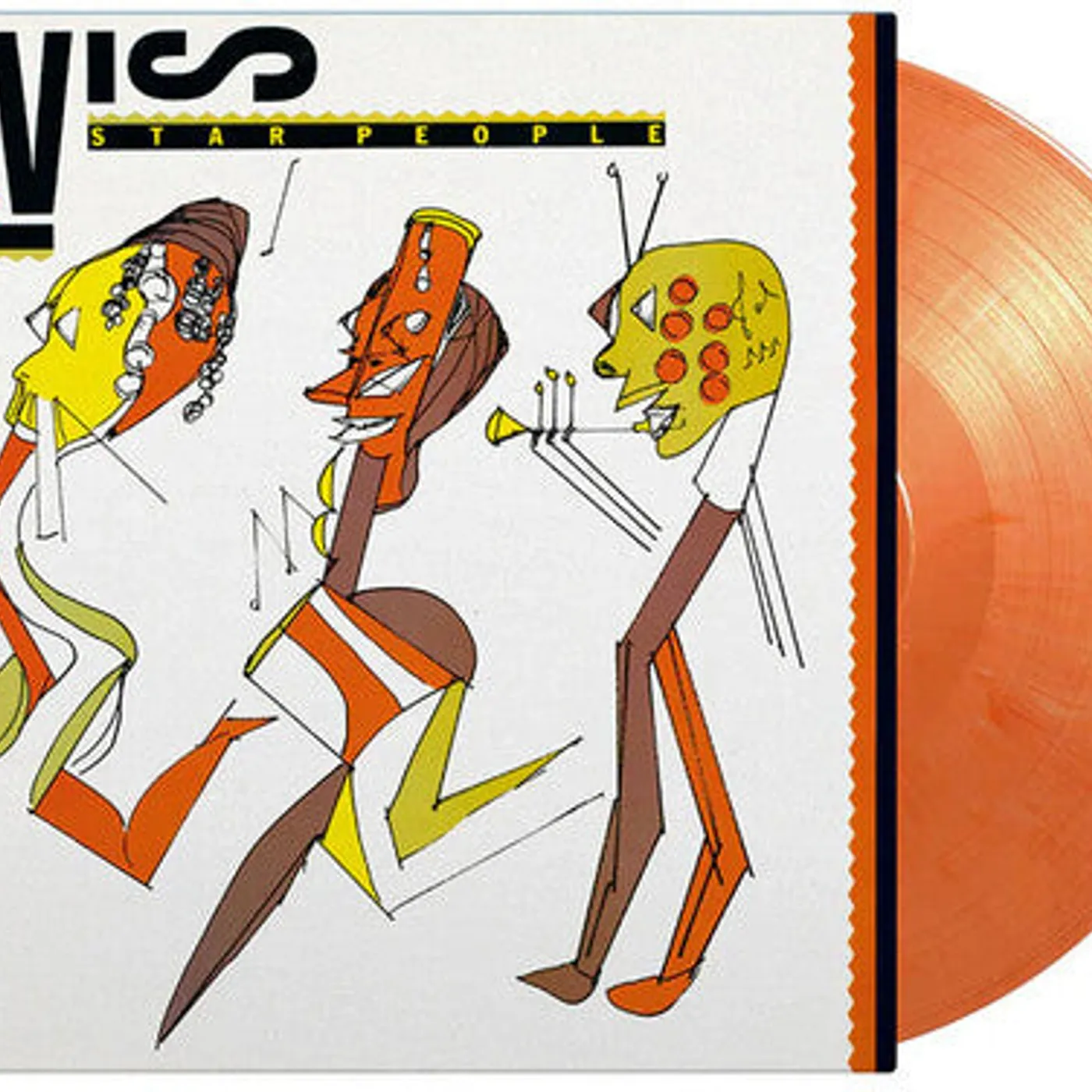 Miles Davis LP Vinyl - Star People (Colv) (Ltd) (Ogv) (Org) (Wht) (Hol)