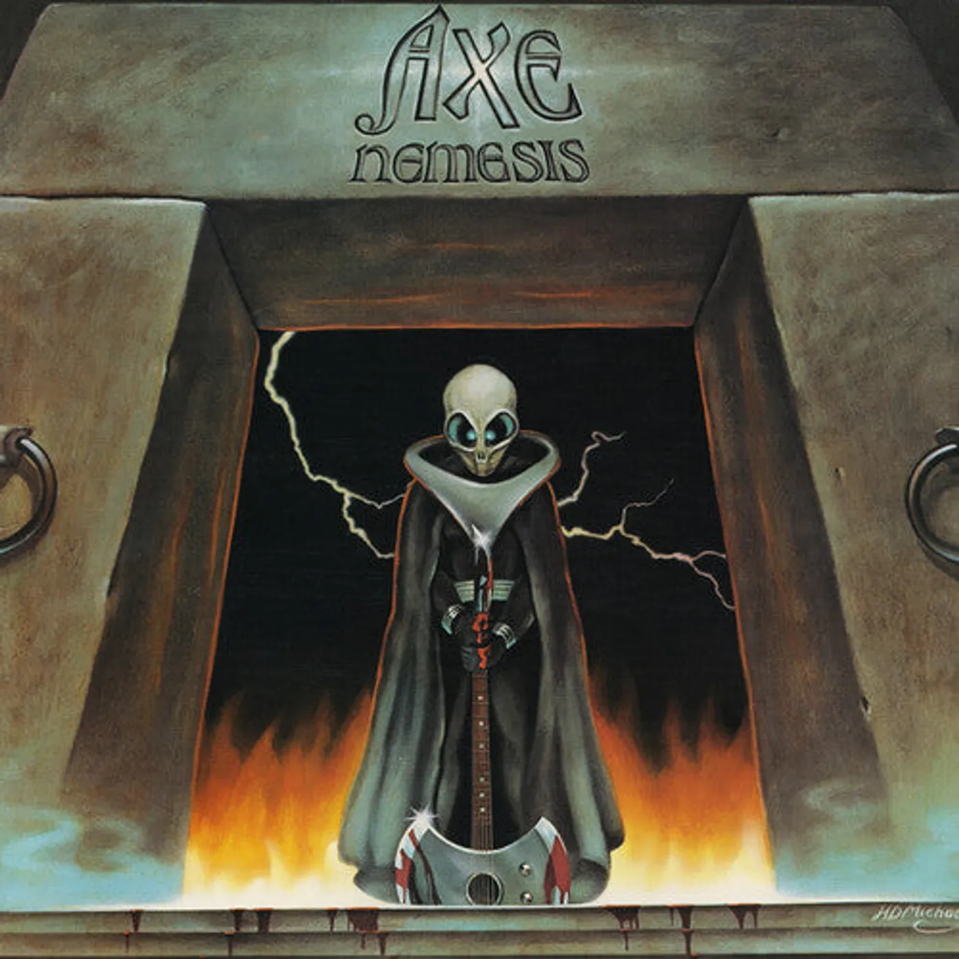 Axe LP Vinyl - Nemesis (Colv) (Slv) (Reis)