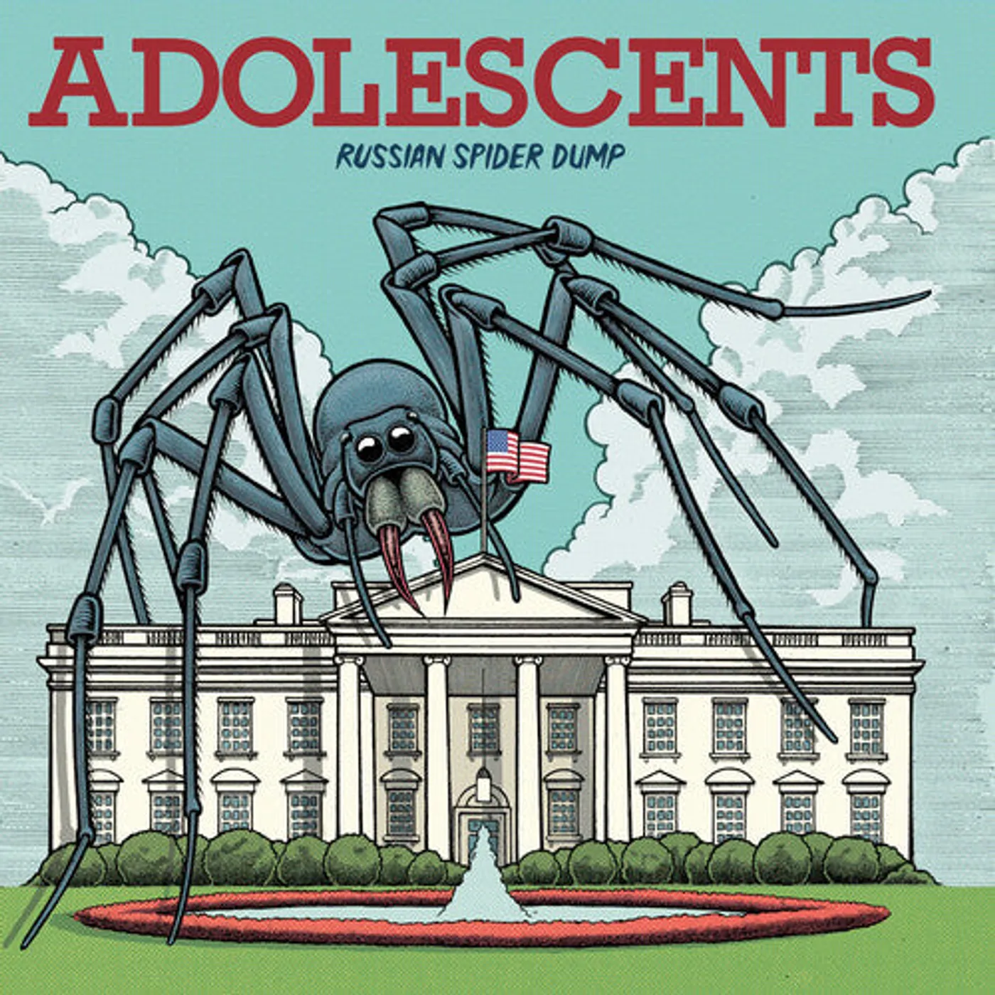 Adolescents LP Vinyl - Russian Spider Dump (Colv)