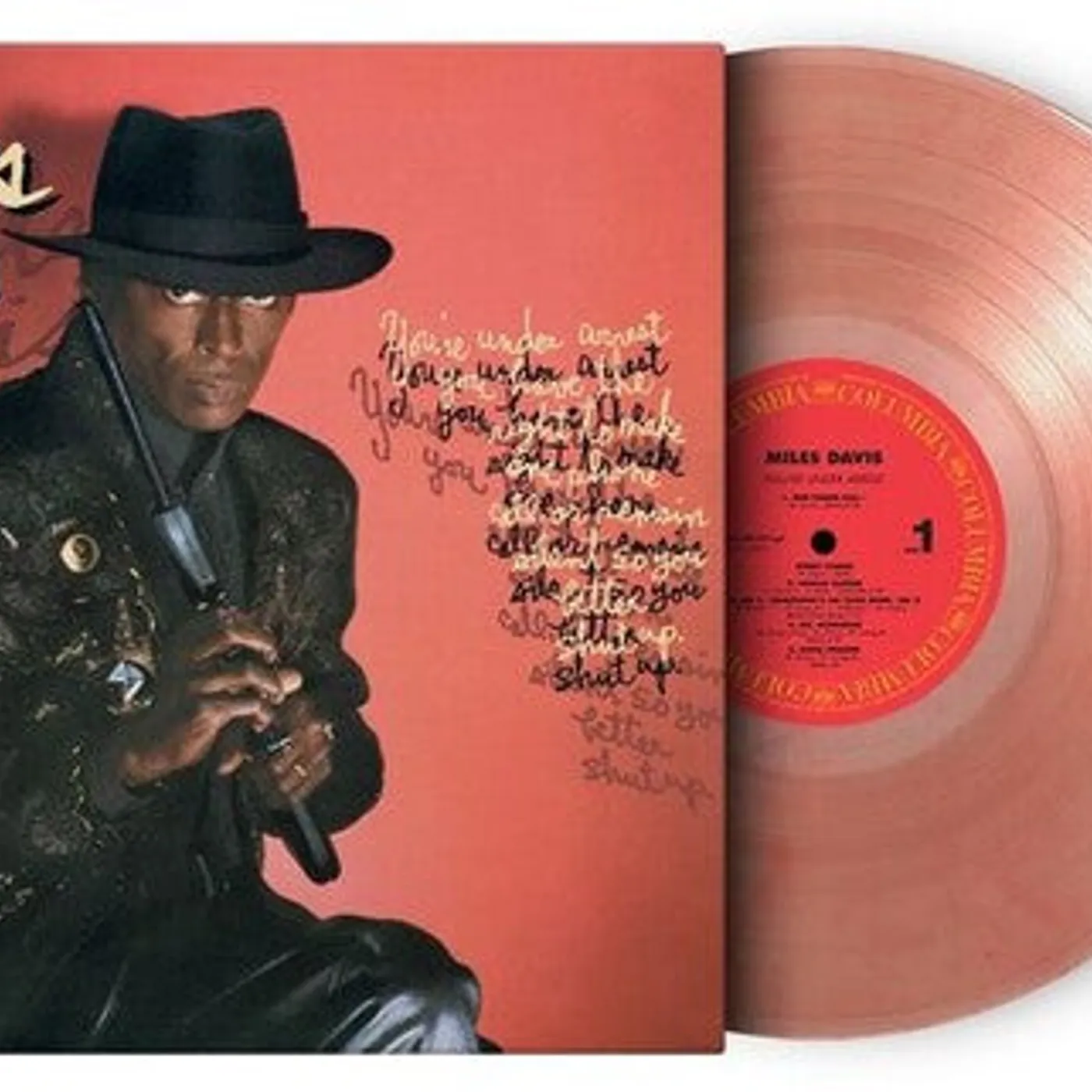 Miles Davis LP Vinyl - You'Re Under Arrest (Colv) (Cvnl) (Ltd) (Ogv)