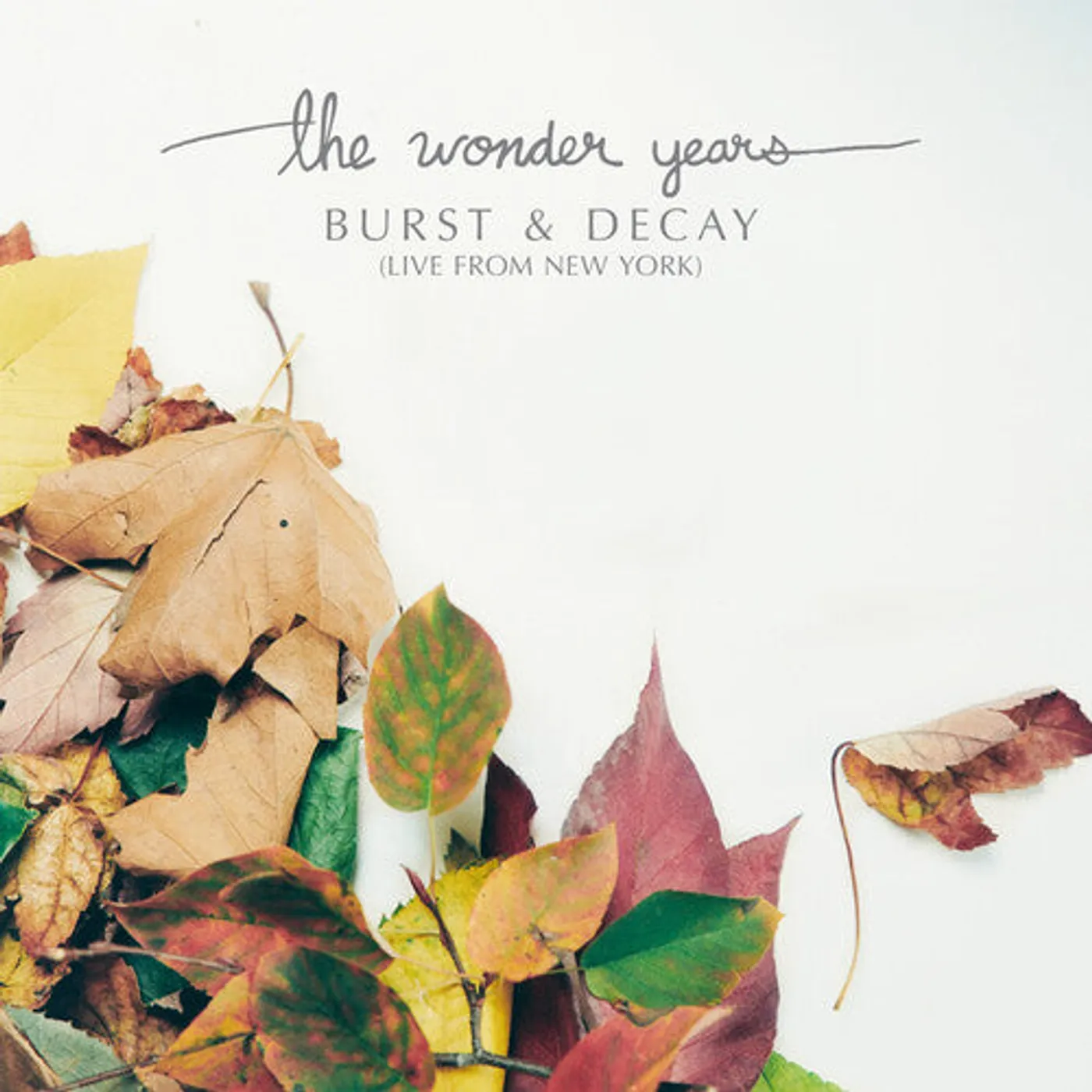 The Wonder Years LP Vinyl - Burst & Decay: Live From New York (Colv) (Grn)